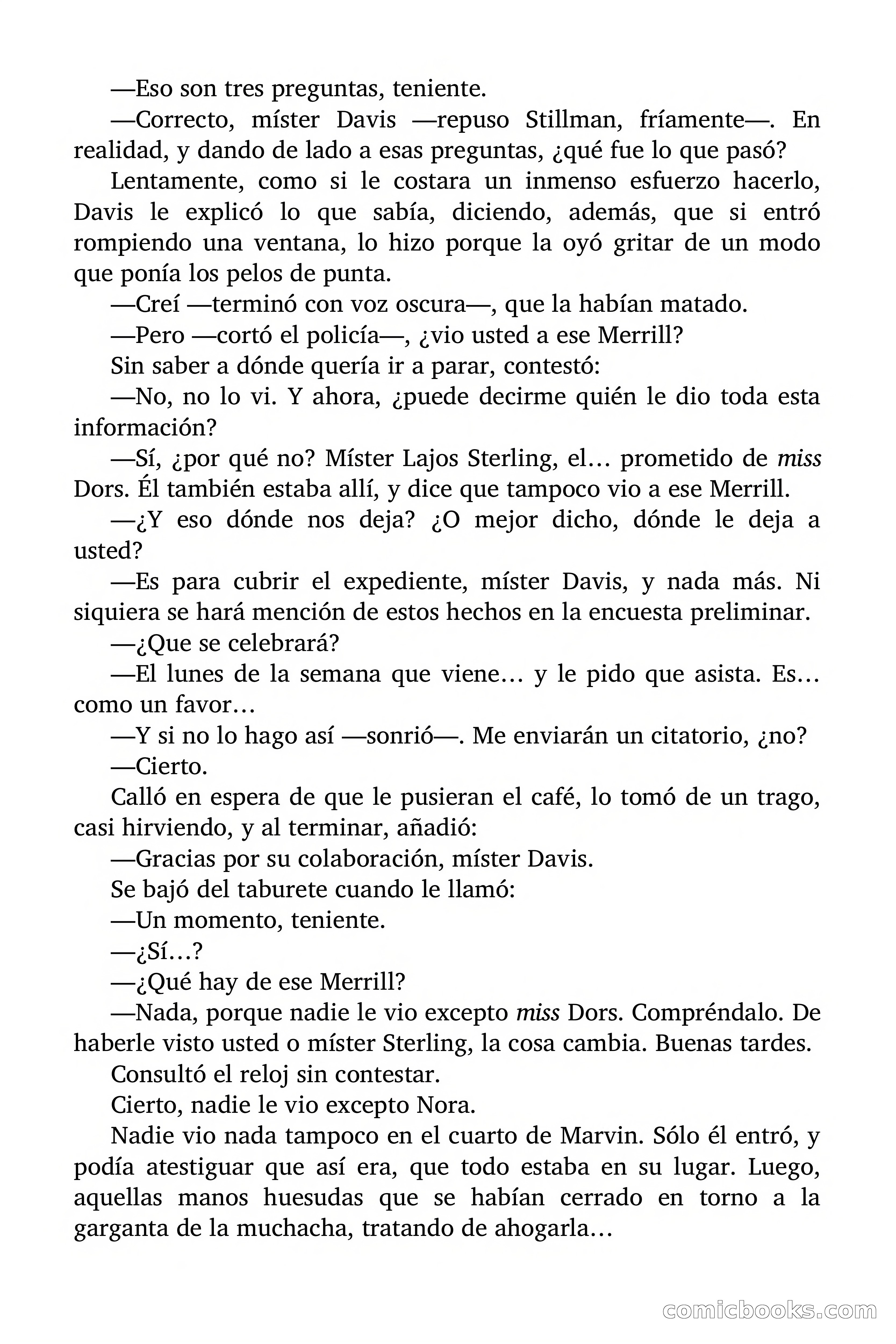 Selección Terror: El Retrato de Marvin Dors — page 46 of 97