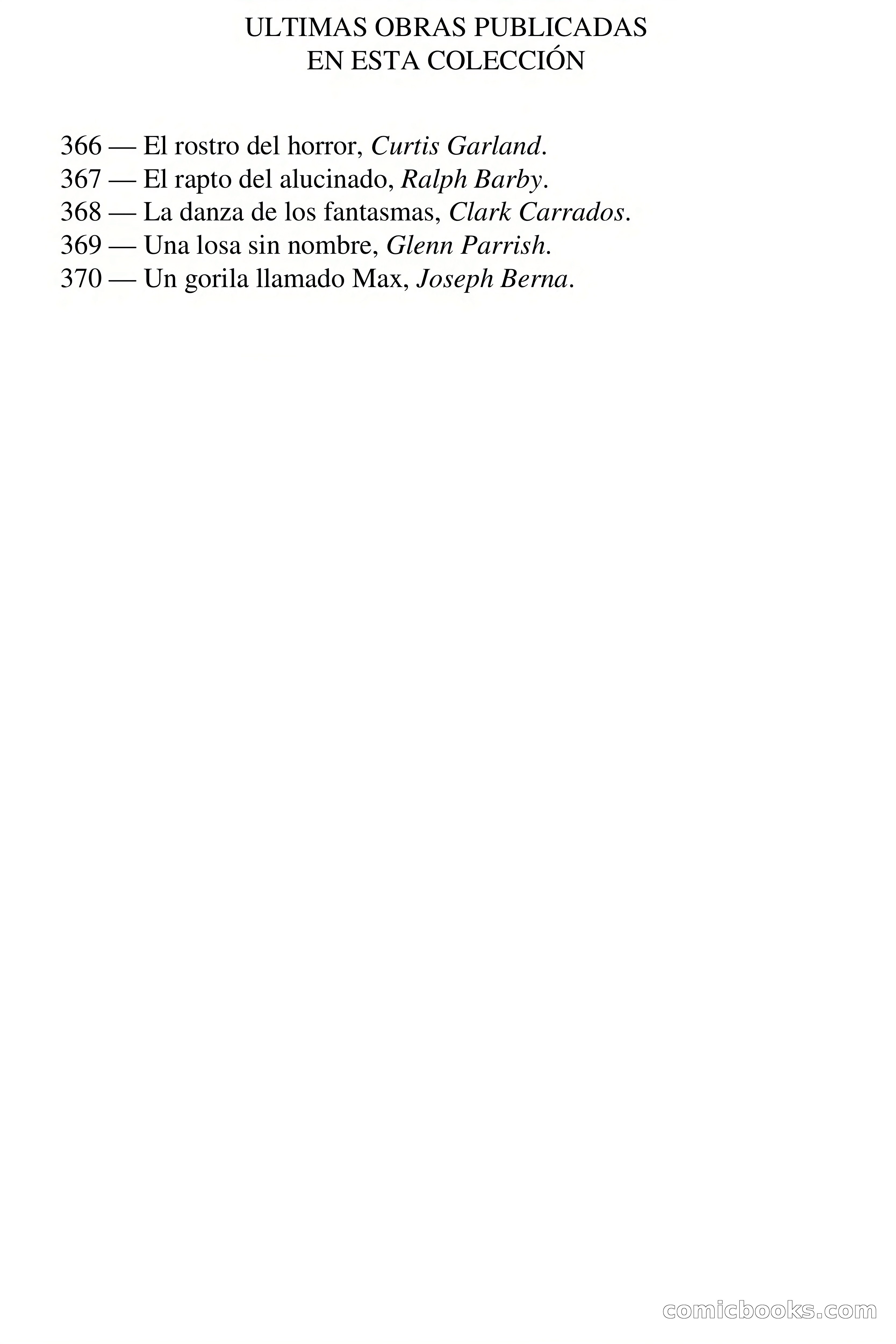 Selección Terror: Espectro — page 3 of 68