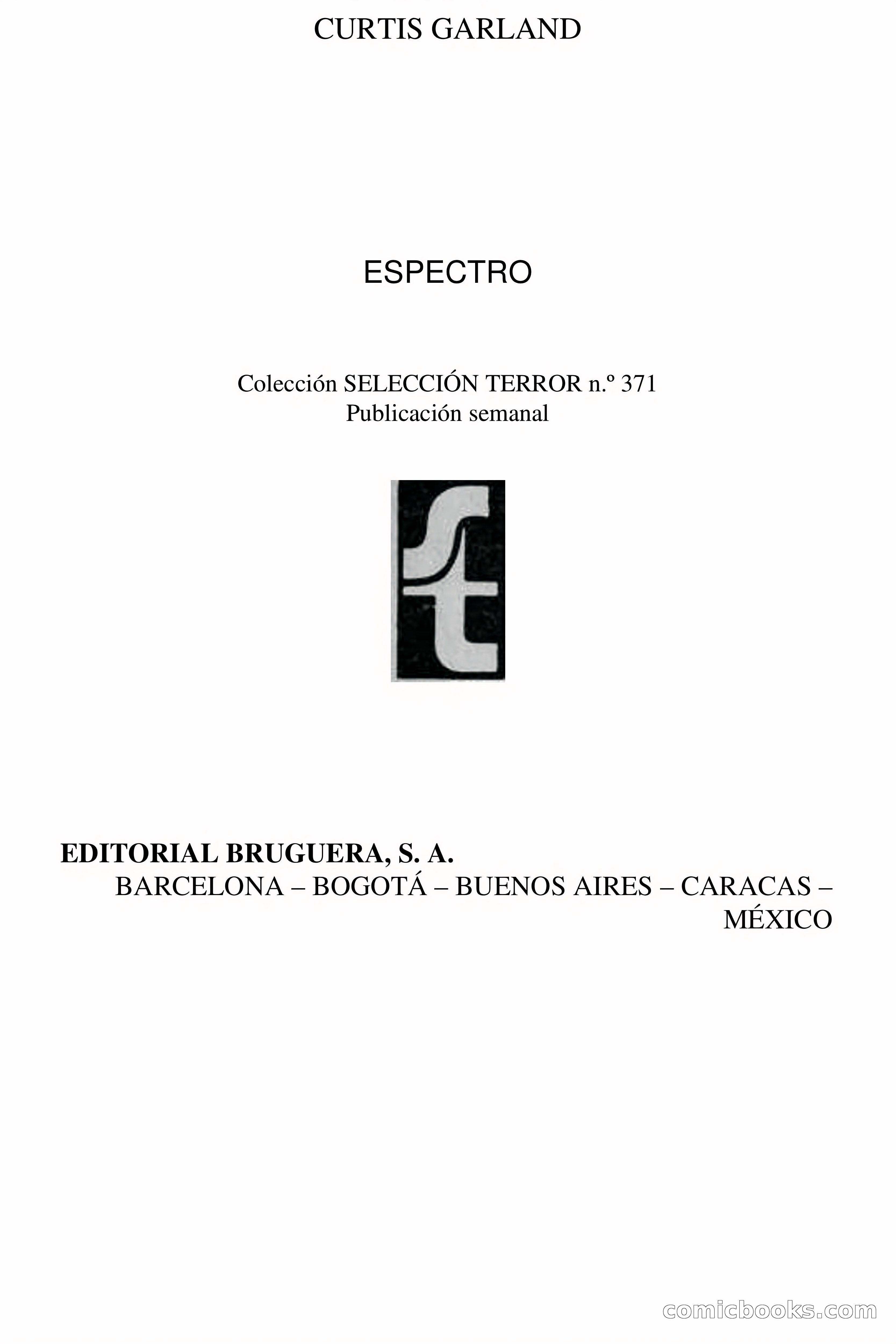 Selección Terror: Espectro — page 4 of 68