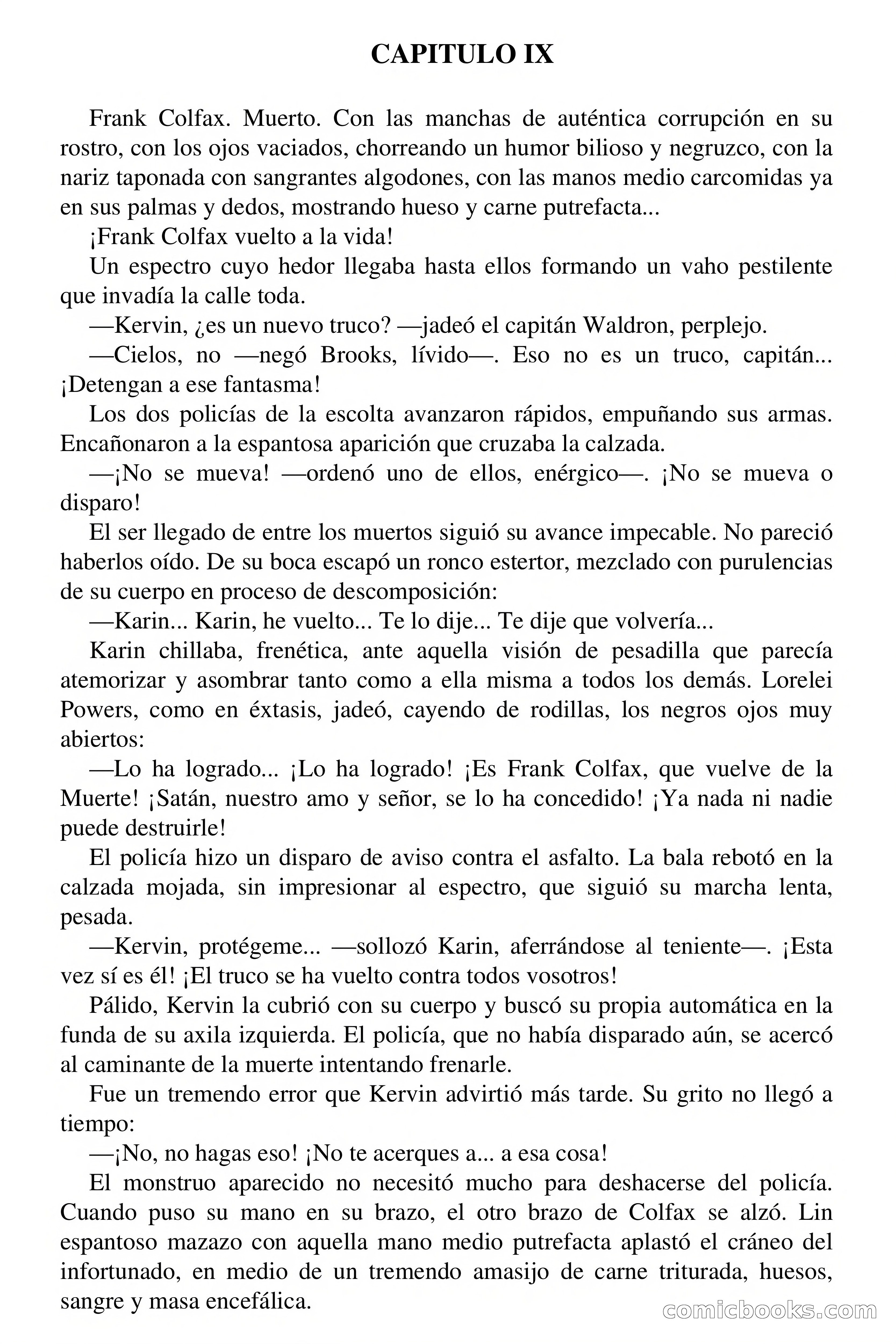 Selección Terror: Espectro — page 64 of 68