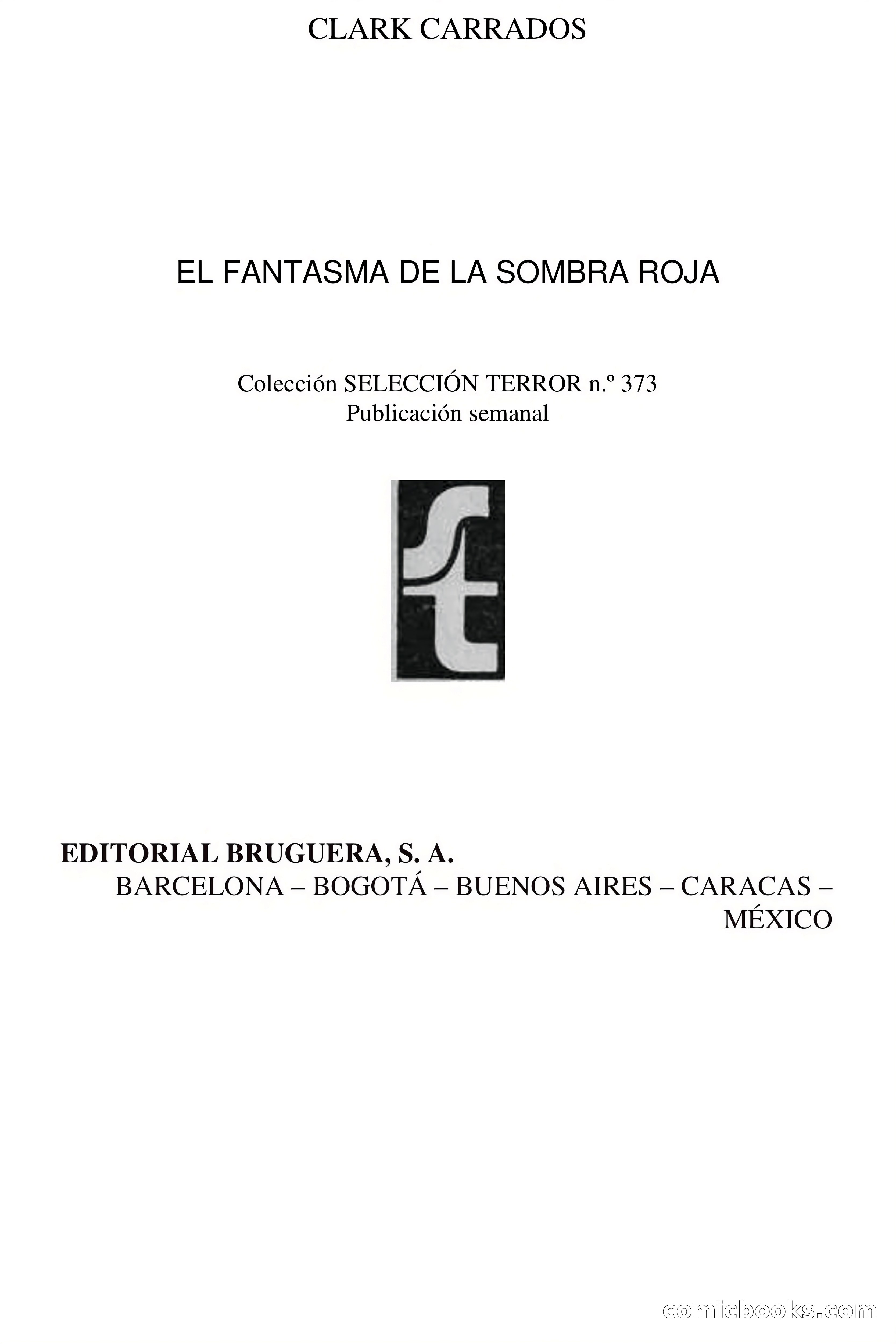 Selección Terror: El Fantasma de la Sombra Roja — page 4 of 68
