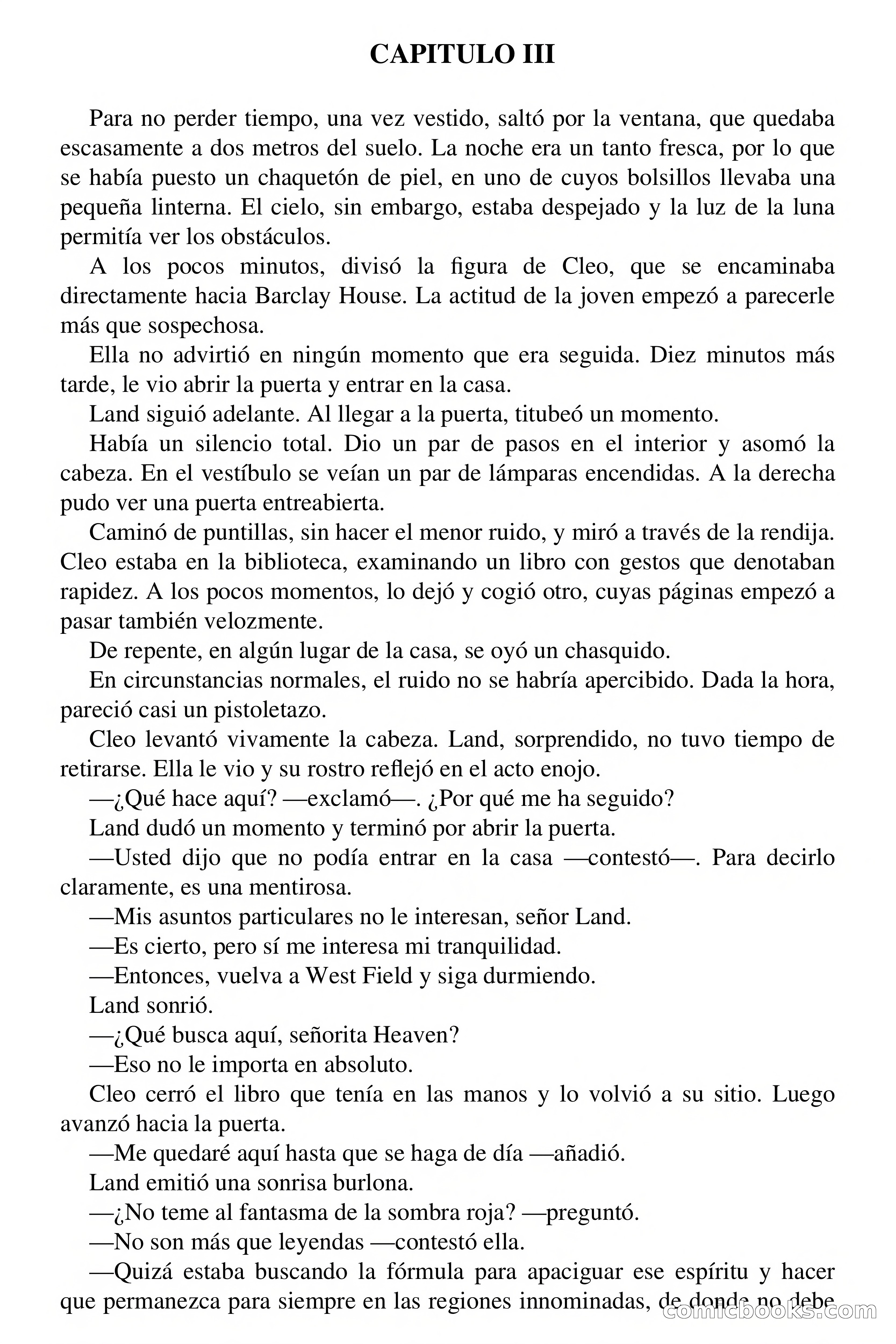Selección Terror: El Fantasma de la Sombra Roja — page 16 of 68