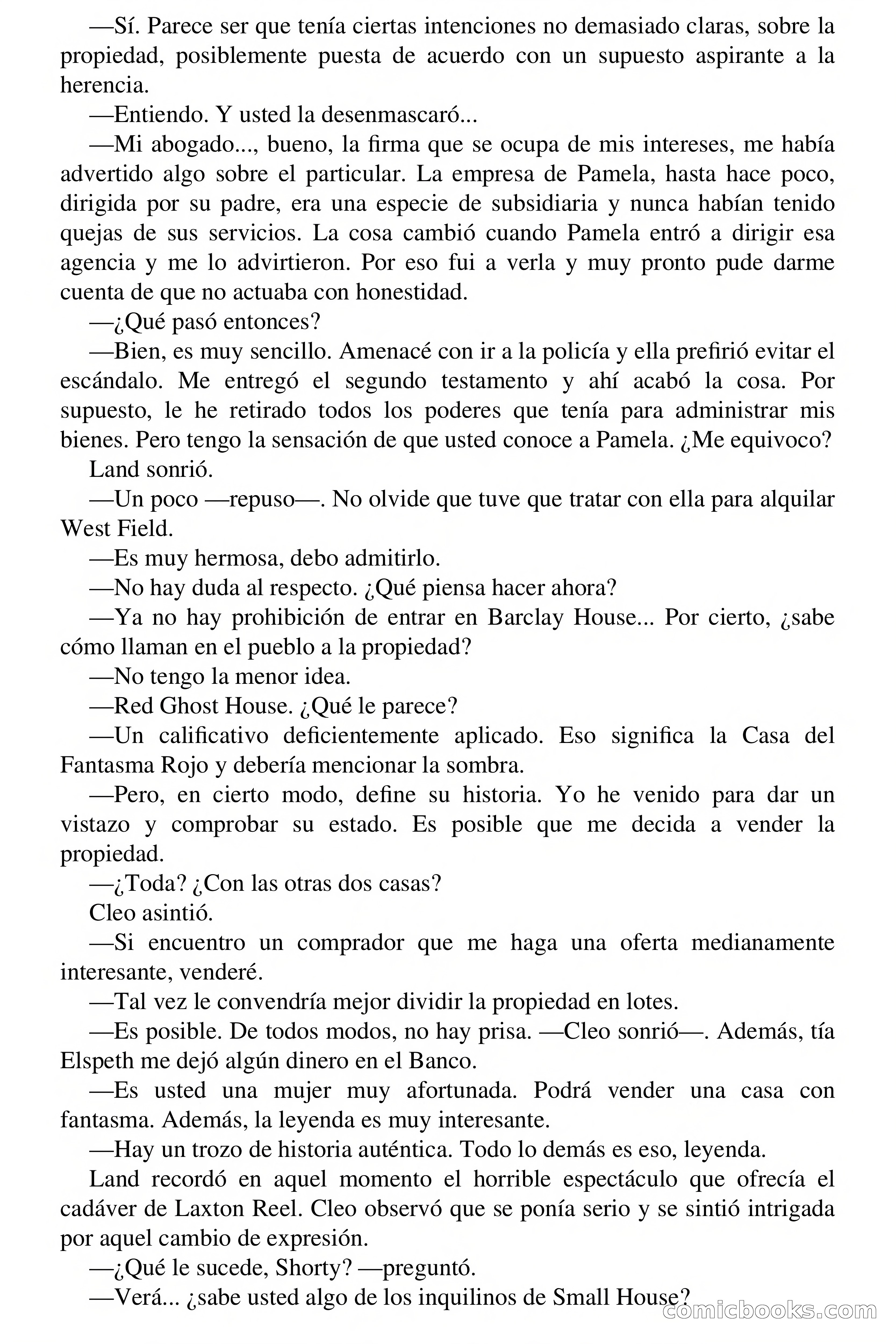Selección Terror: El Fantasma de la Sombra Roja — page 30 of 68