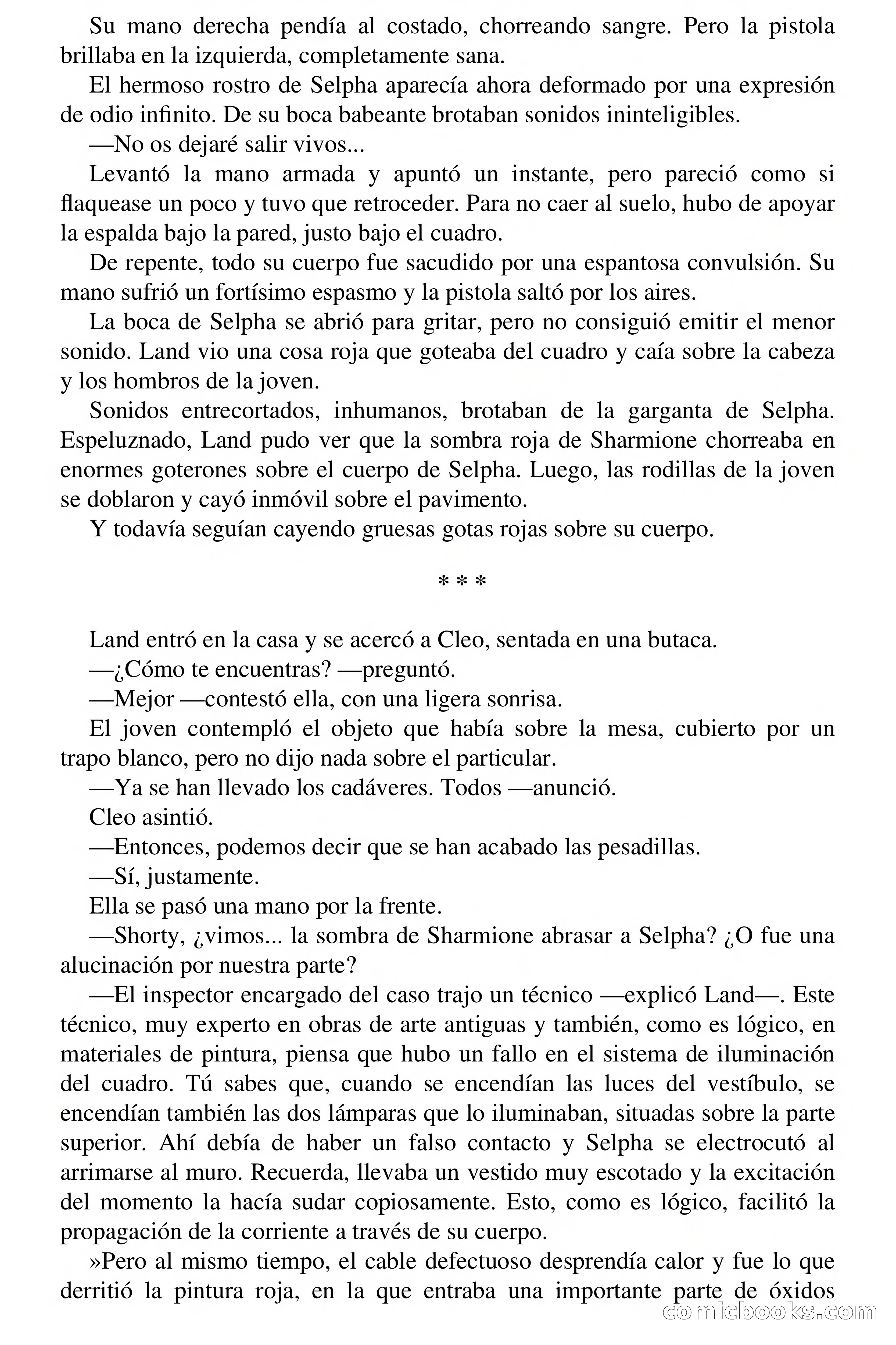 Selección Terror: El Fantasma de la Sombra Roja — page 66 of 68