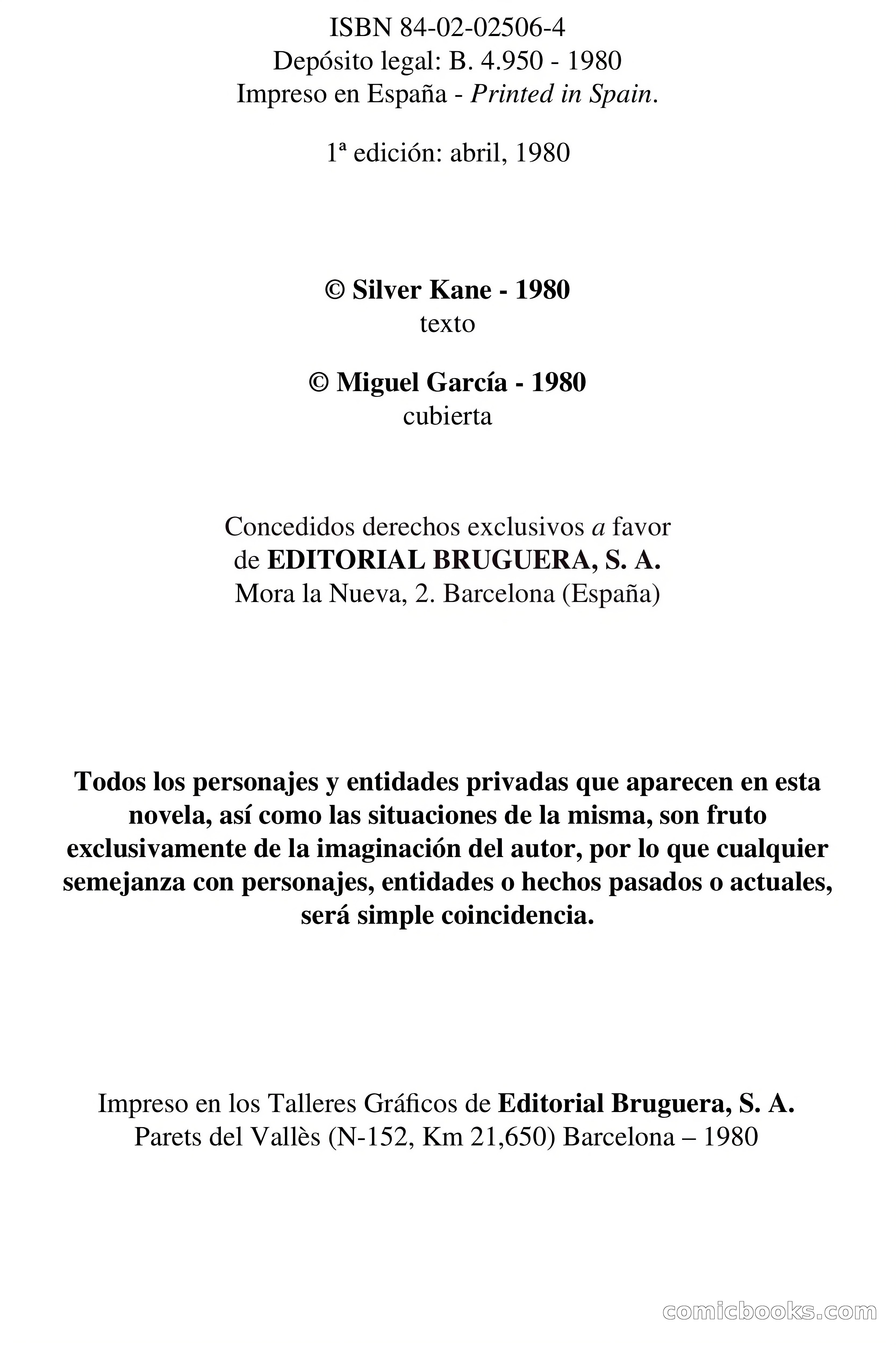 Silver Kane: Un cadáver de segunda mano — page 5 of 60