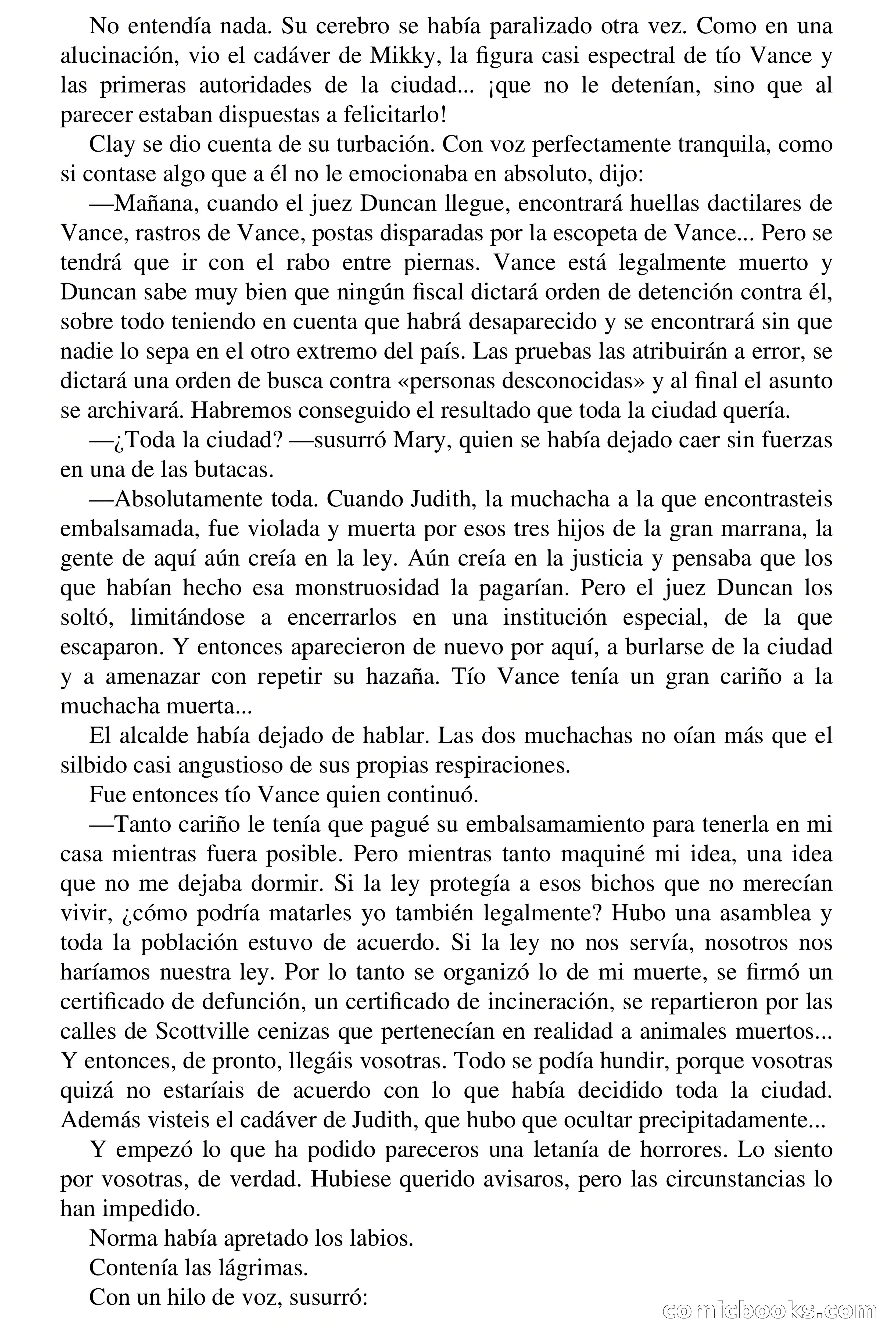 Silver Kane: Un cadáver de segunda mano — page 59 of 60