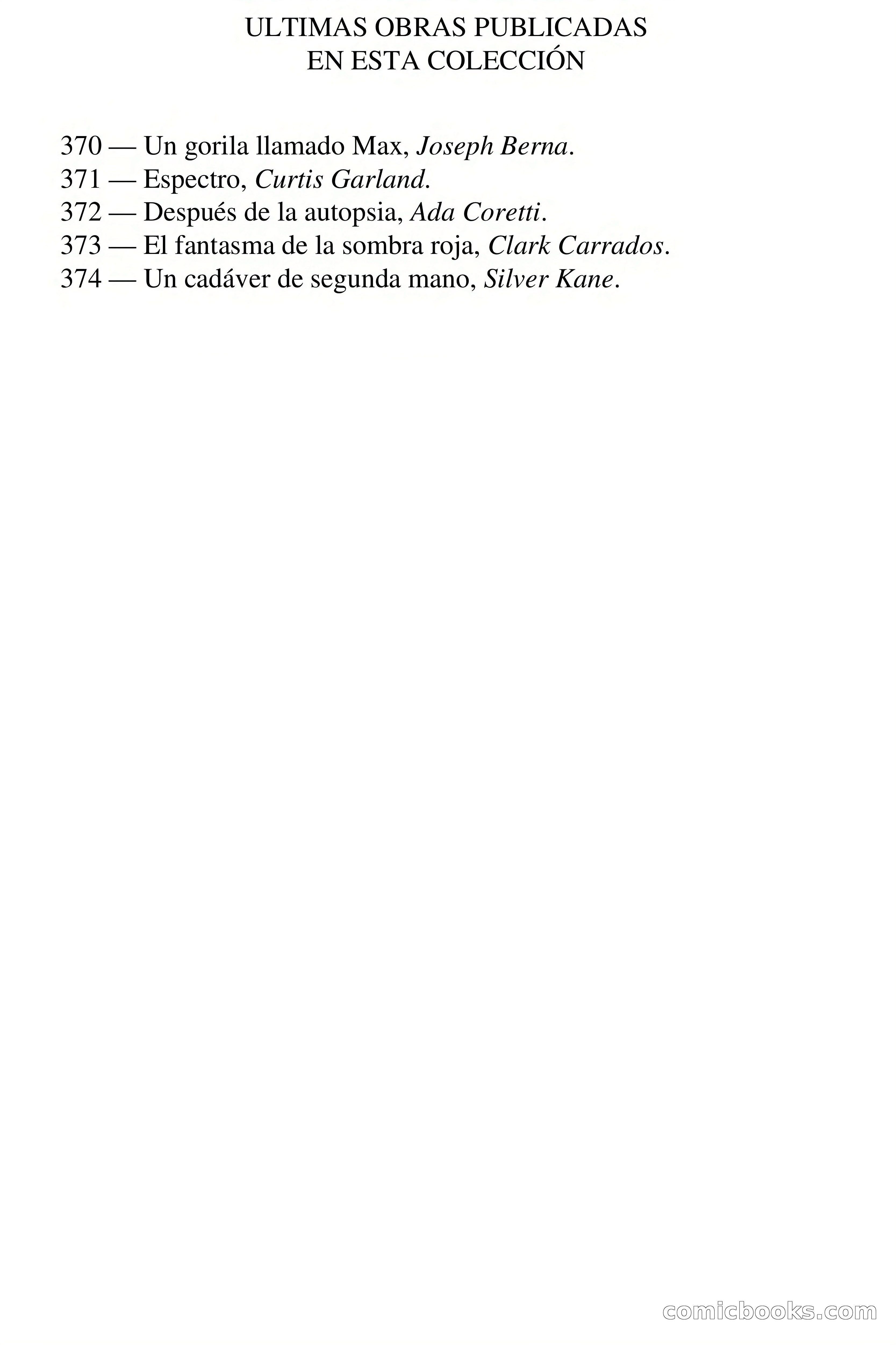 Selección Terror: Las mujeres gato — page 3 of 68