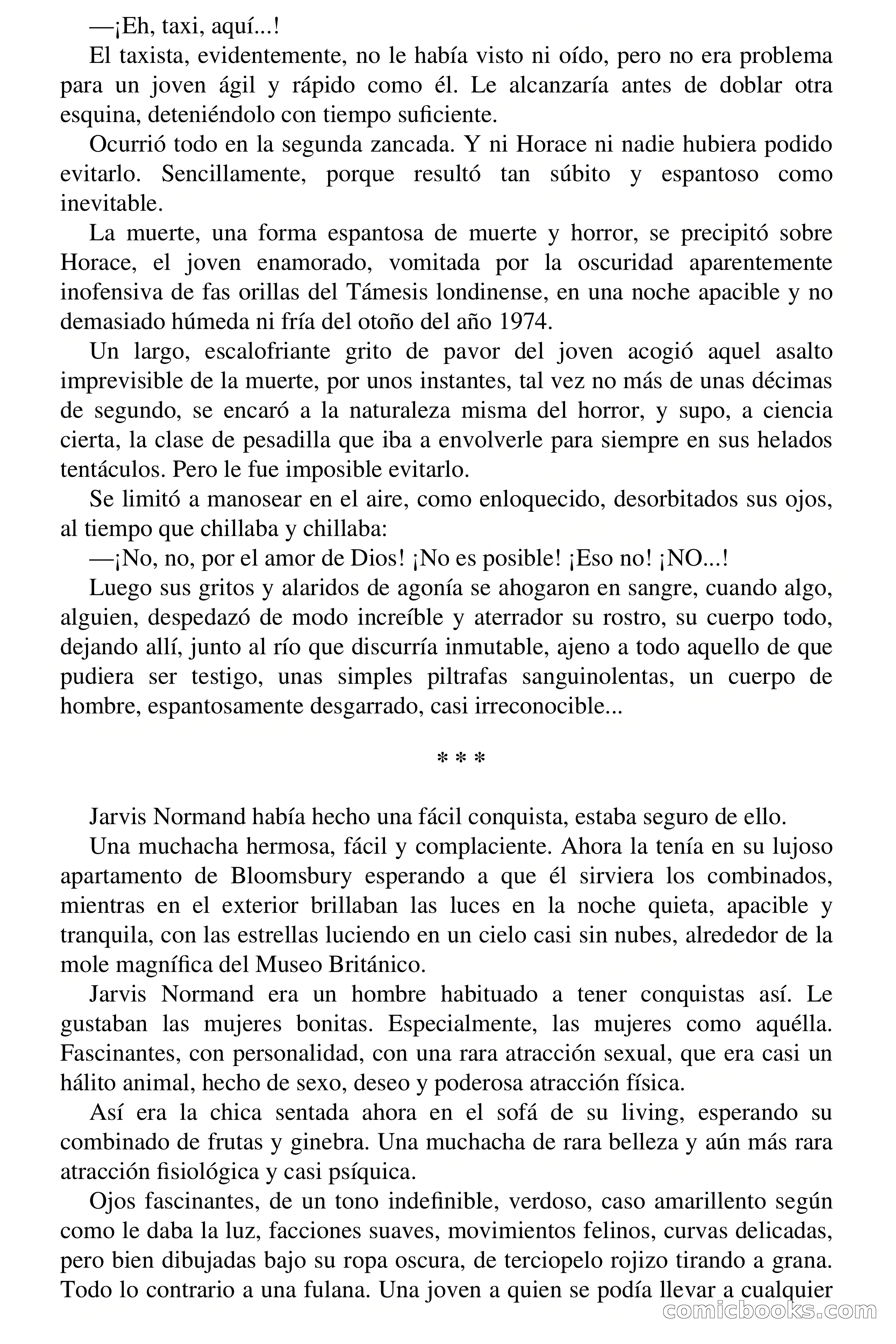 Selección Terror: Las mujeres gato — page 8 of 68