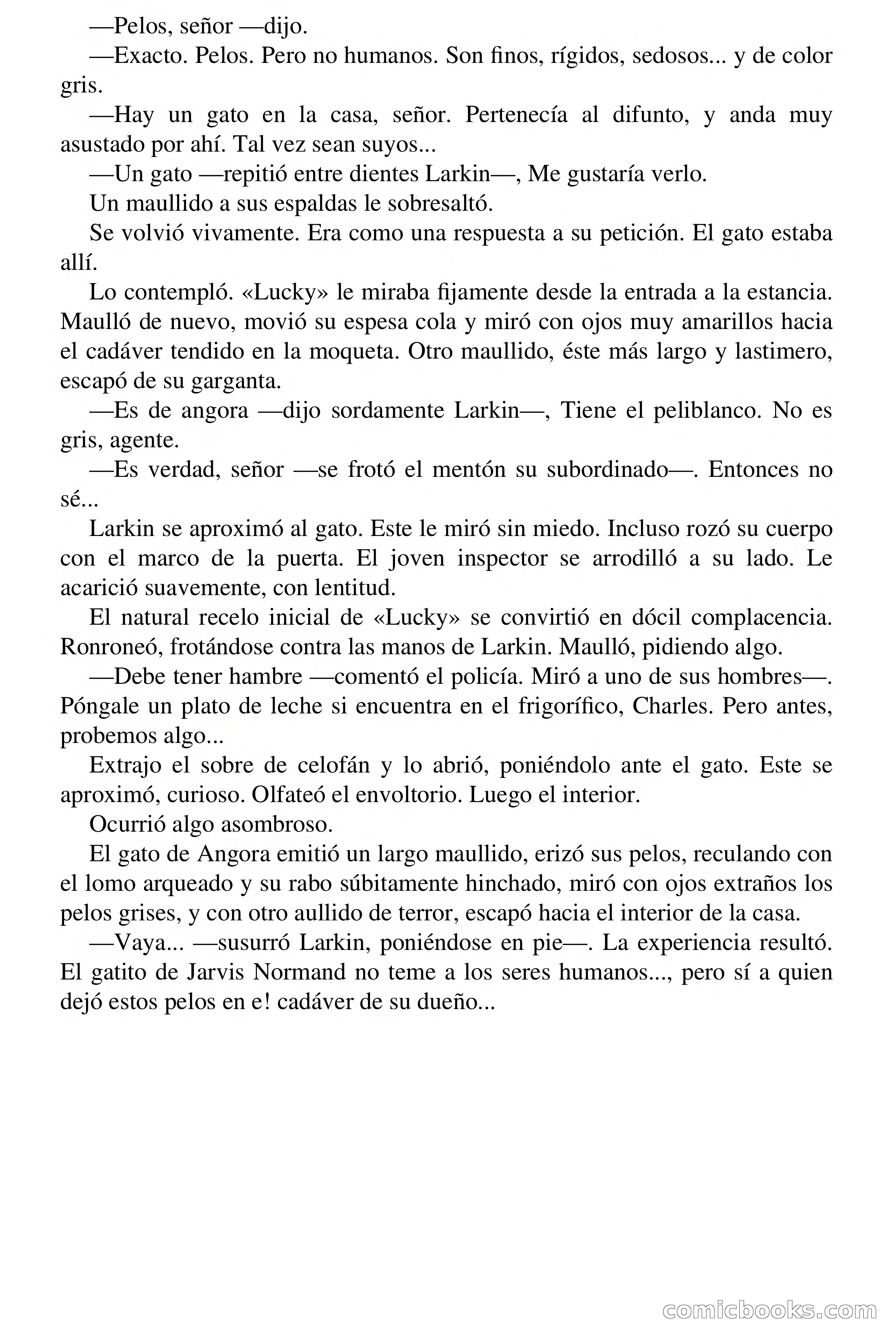 Selección Terror: Las mujeres gato — page 18 of 68