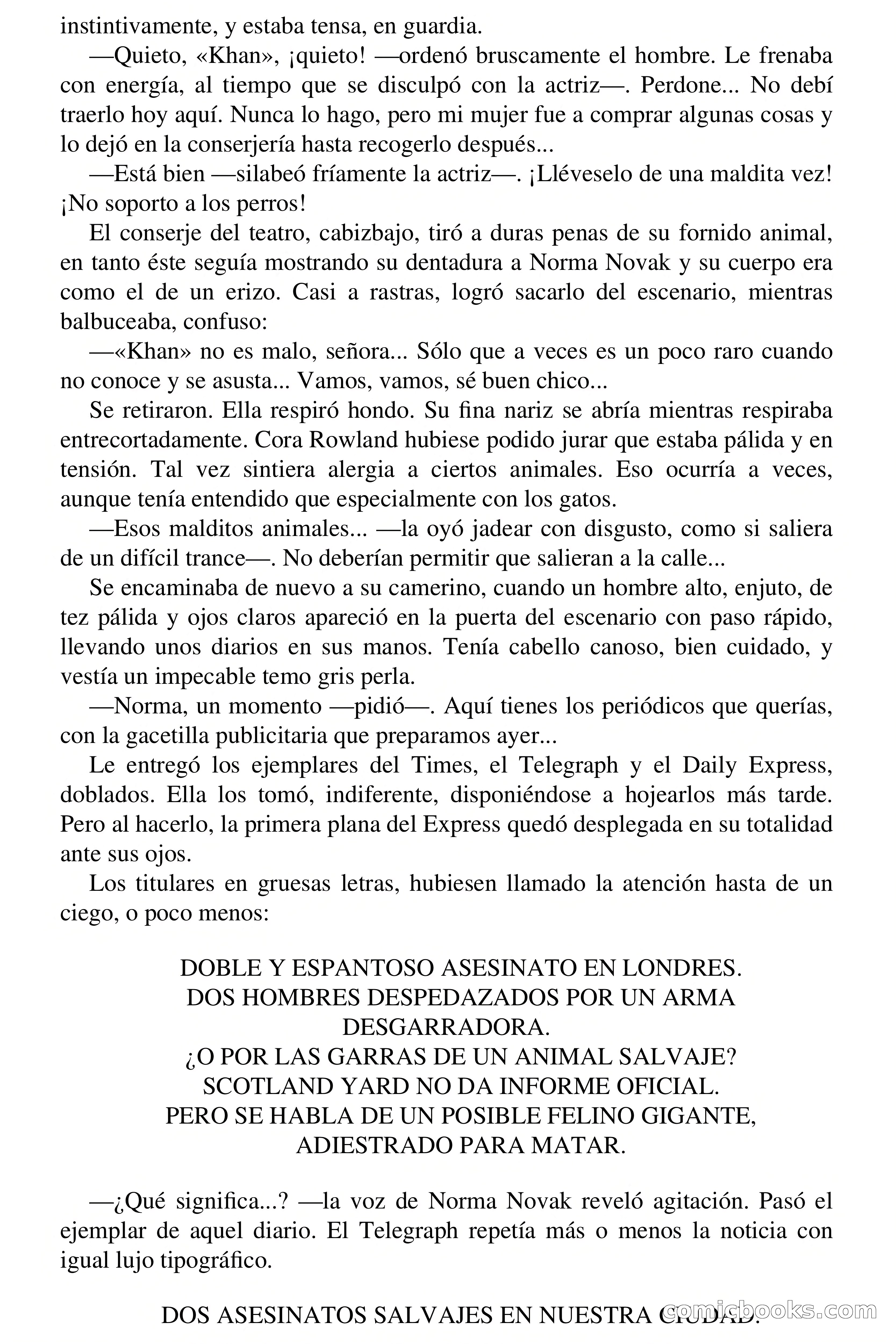 Selección Terror: Las mujeres gato — page 21 of 68