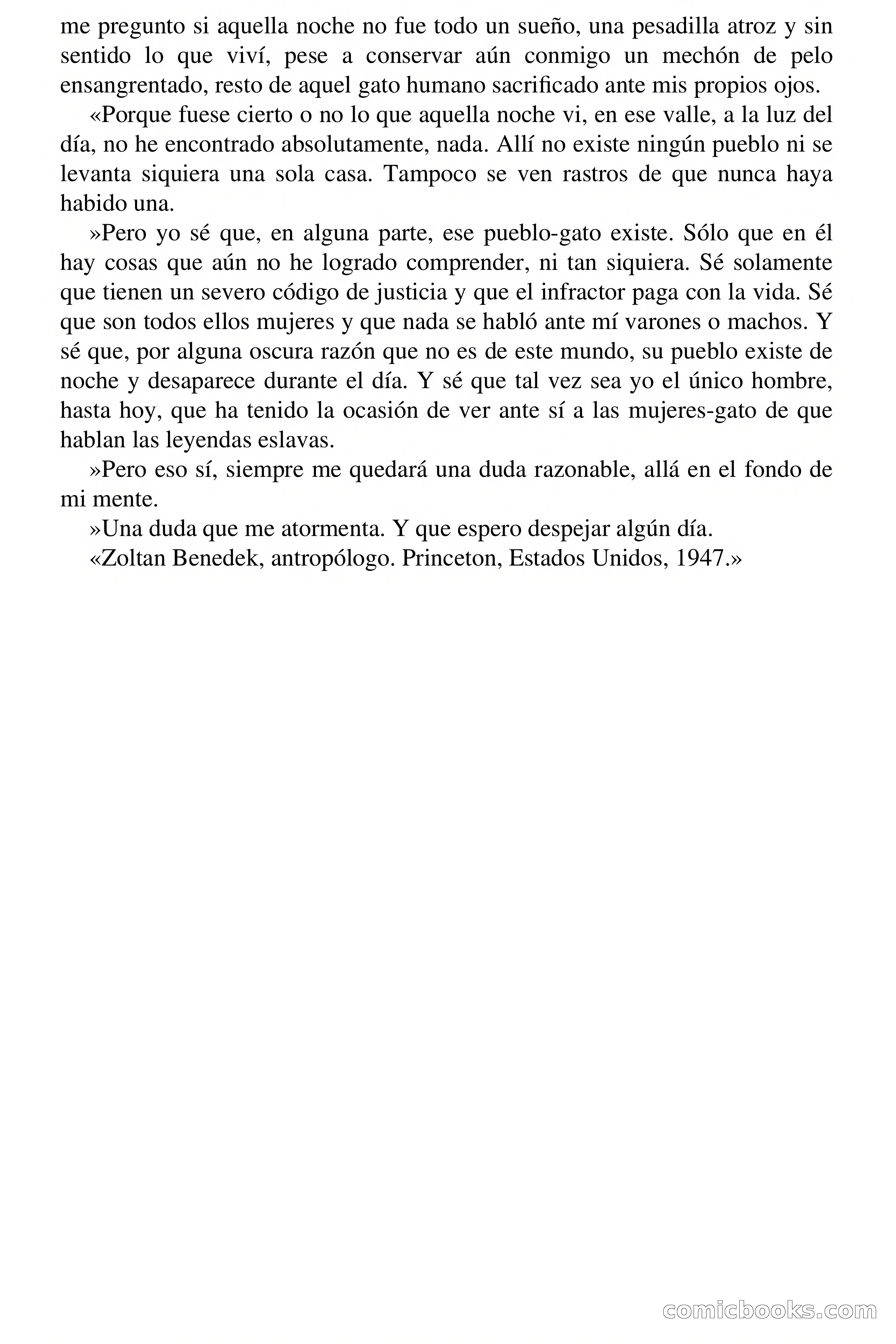 Selección Terror: Las mujeres gato — page 33 of 68