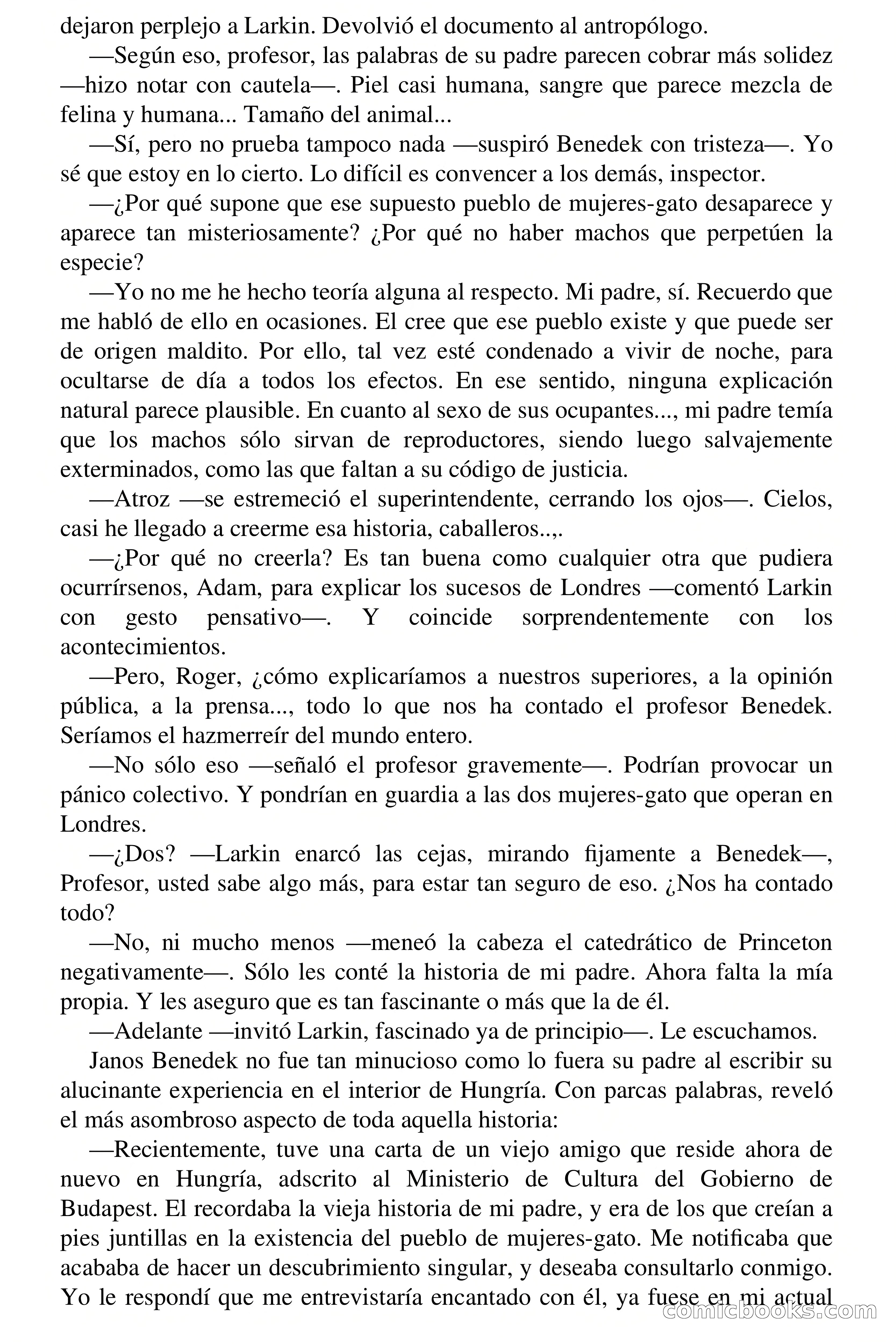Selección Terror: Las mujeres gato — page 35 of 68