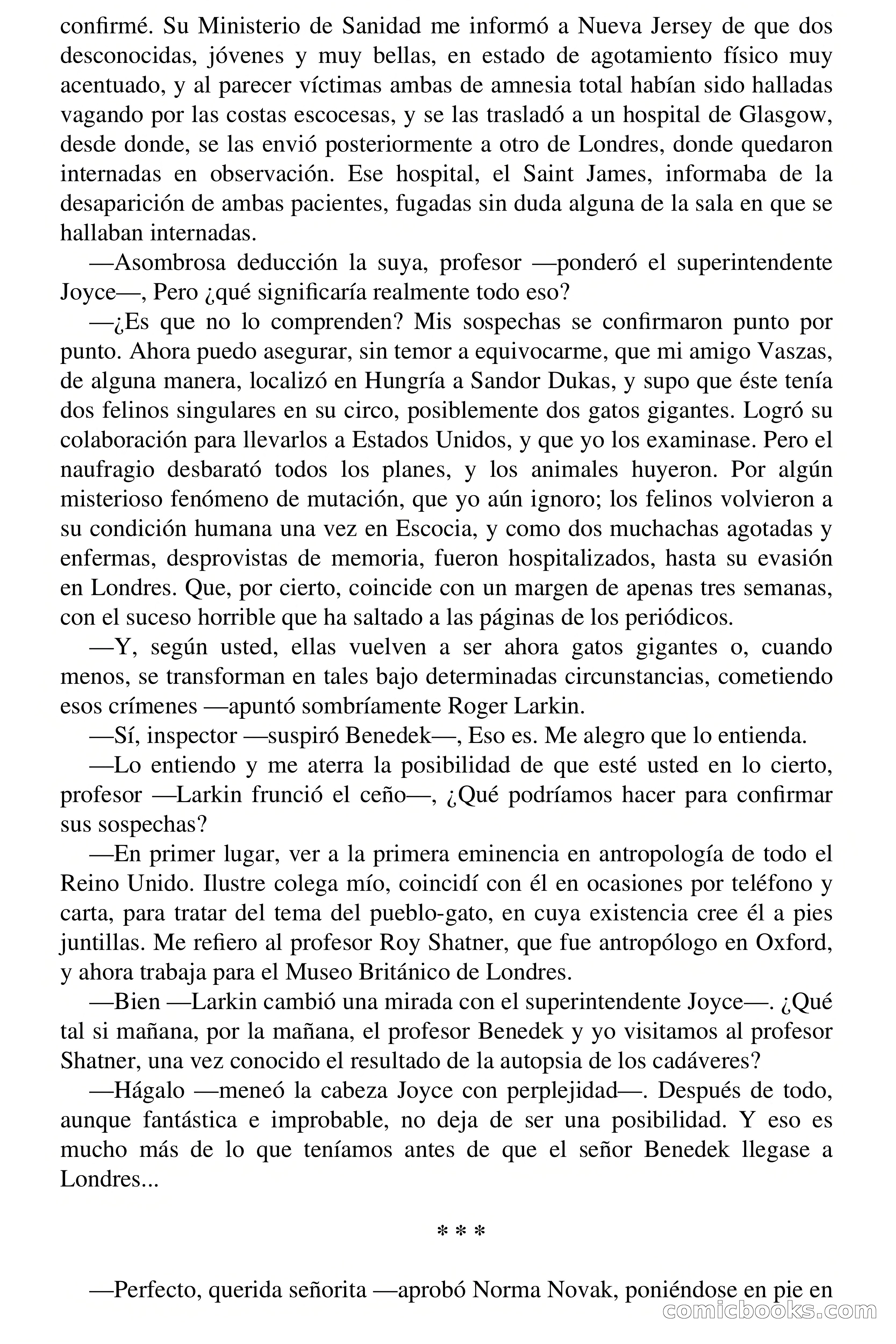 Selección Terror: Las mujeres gato — page 37 of 68