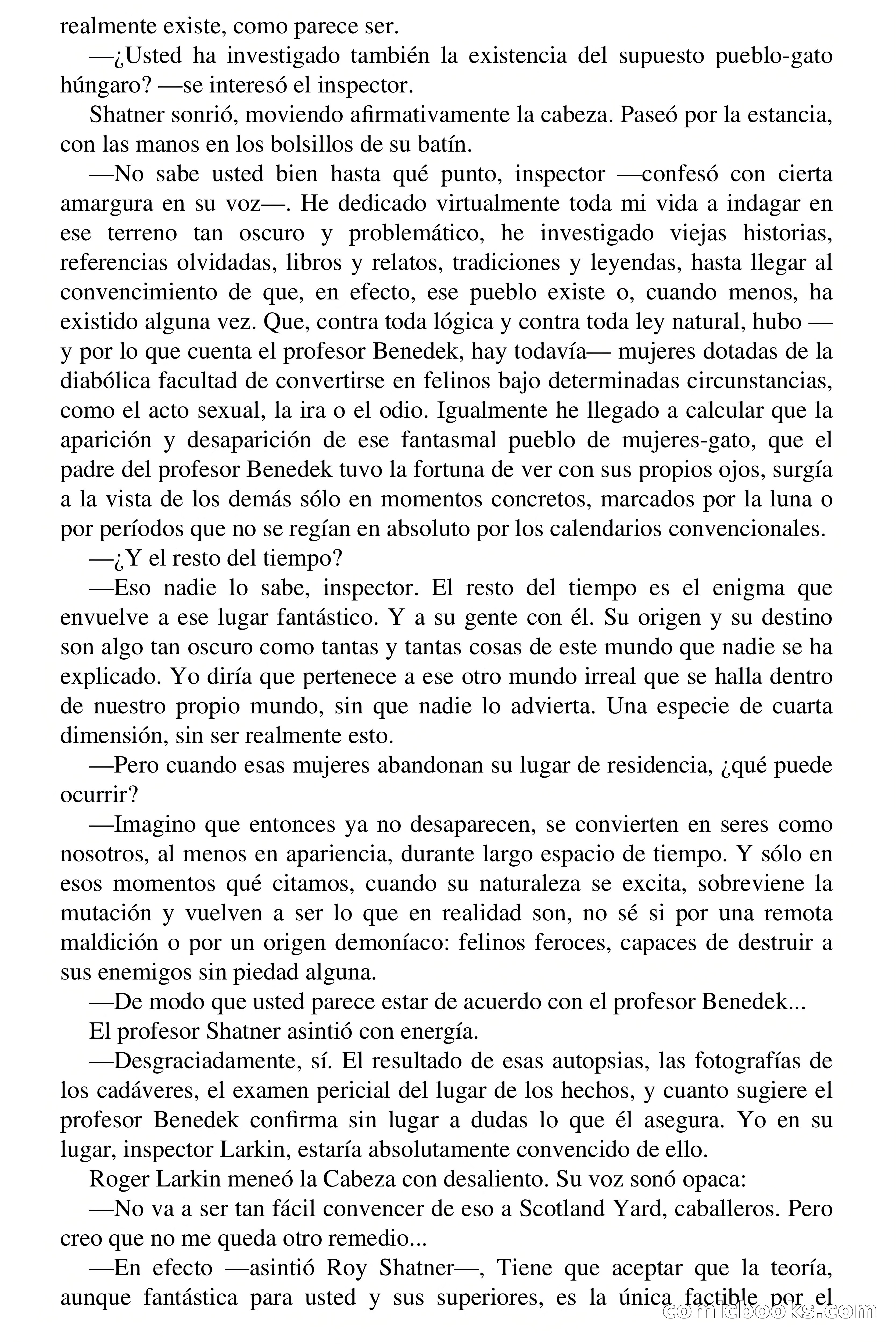 Selección Terror: Las mujeres gato — page 42 of 68