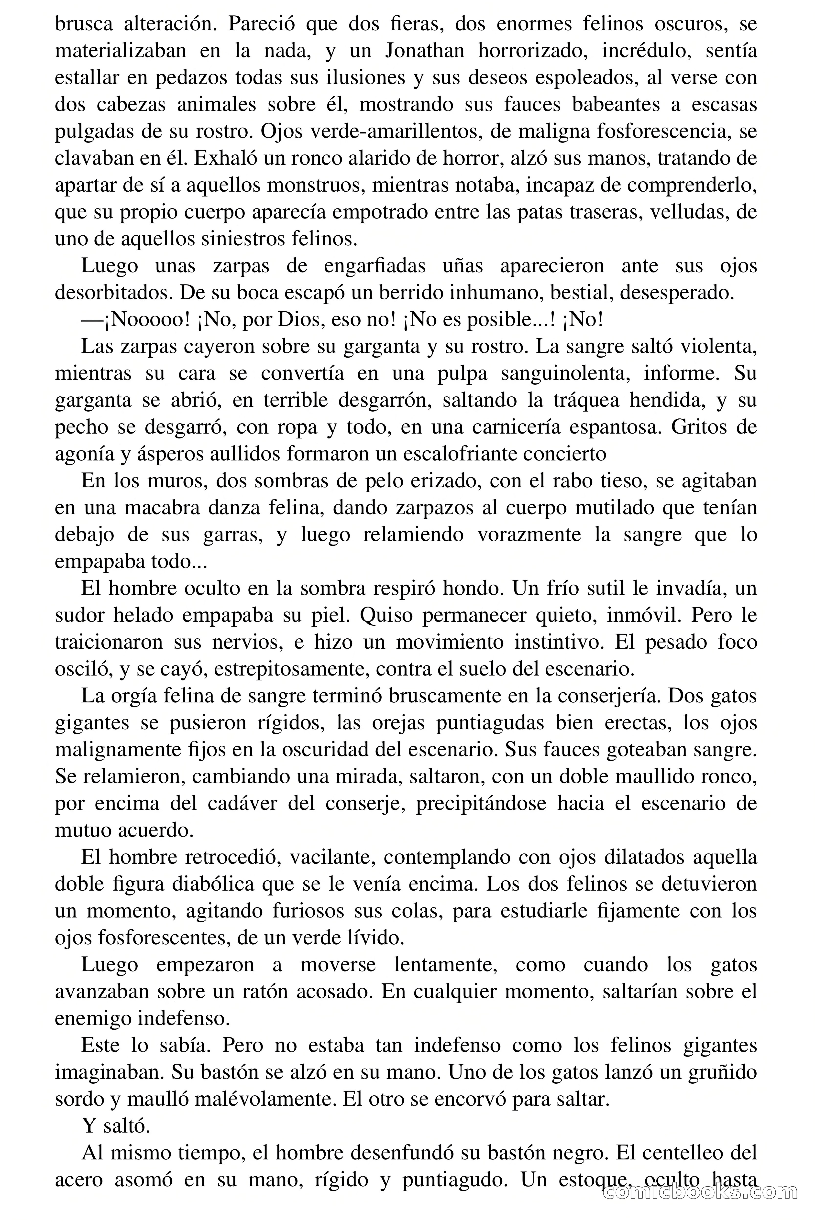 Selección Terror: Las mujeres gato — page 47 of 68
