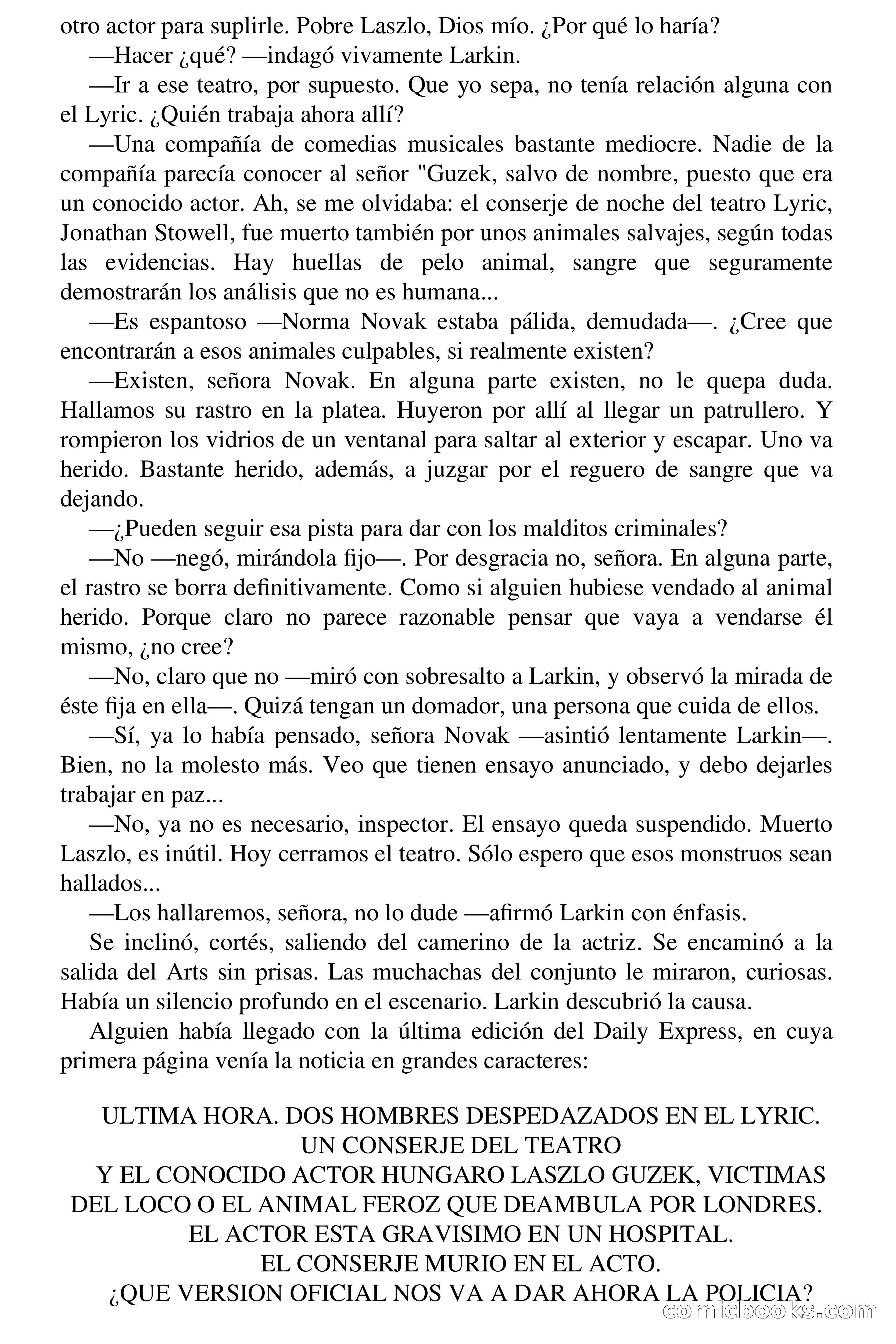 Selección Terror: Las mujeres gato — page 51 of 68