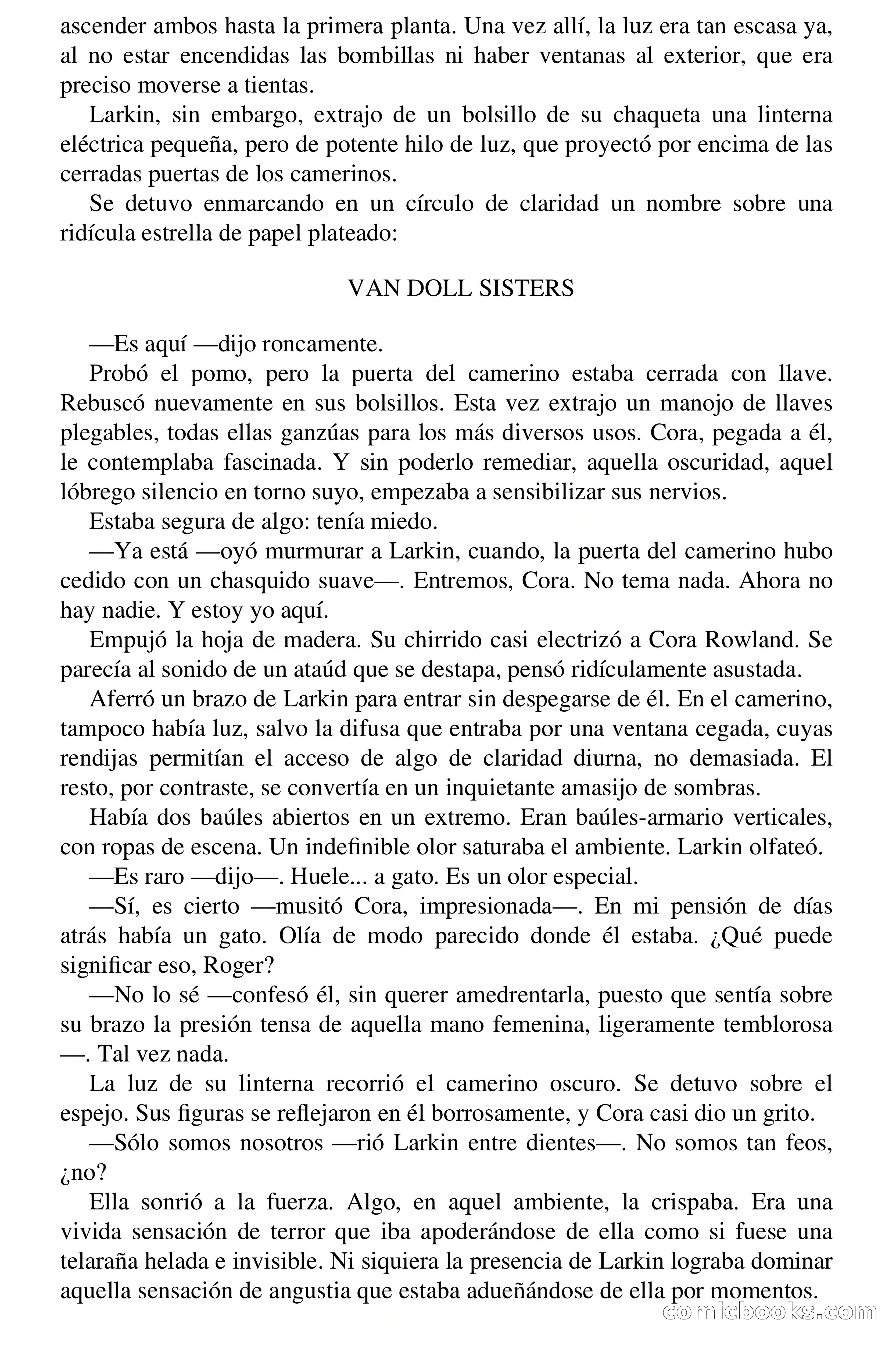 Selección Terror: Las mujeres gato — page 56 of 68