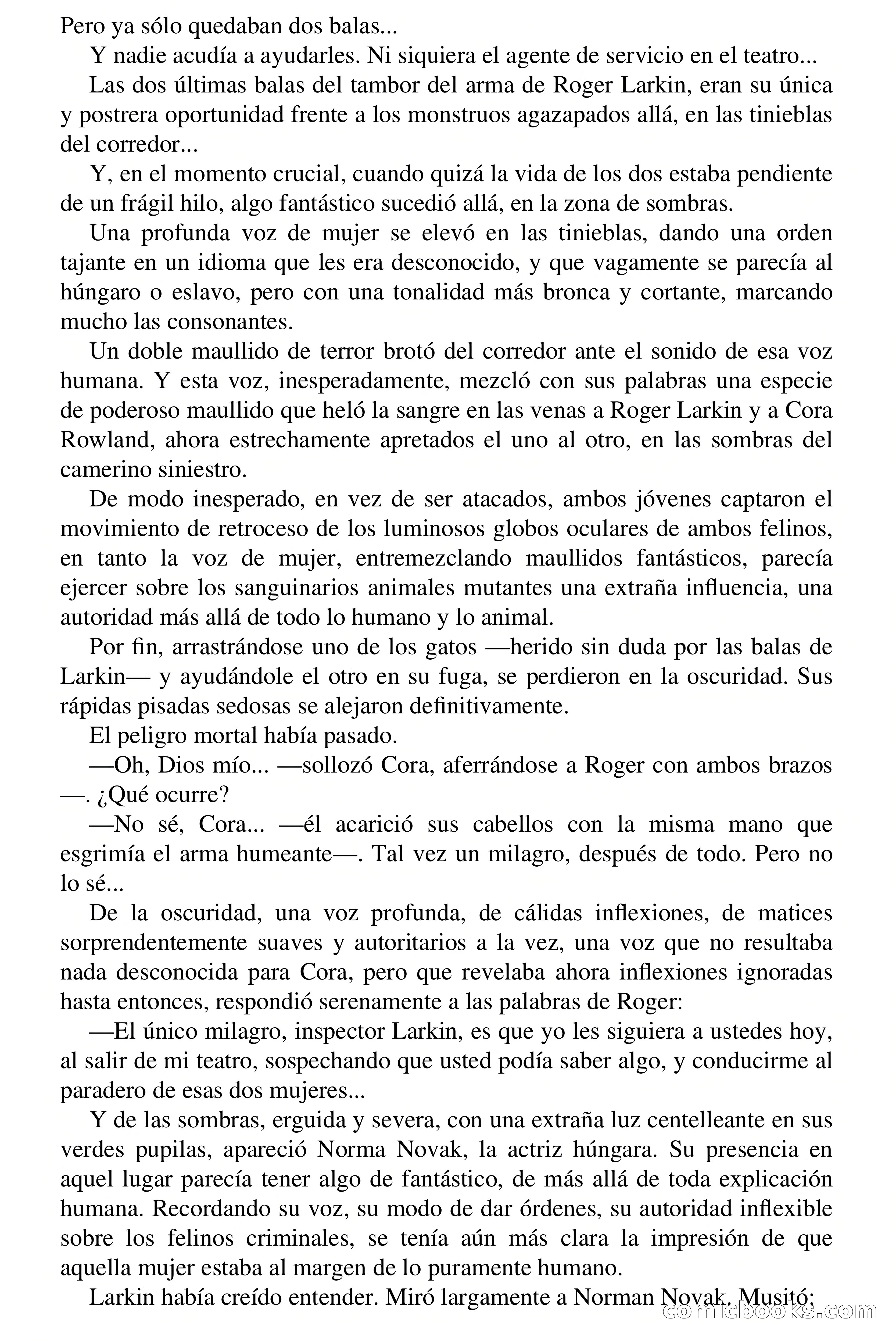 Selección Terror: Las mujeres gato — page 60 of 68