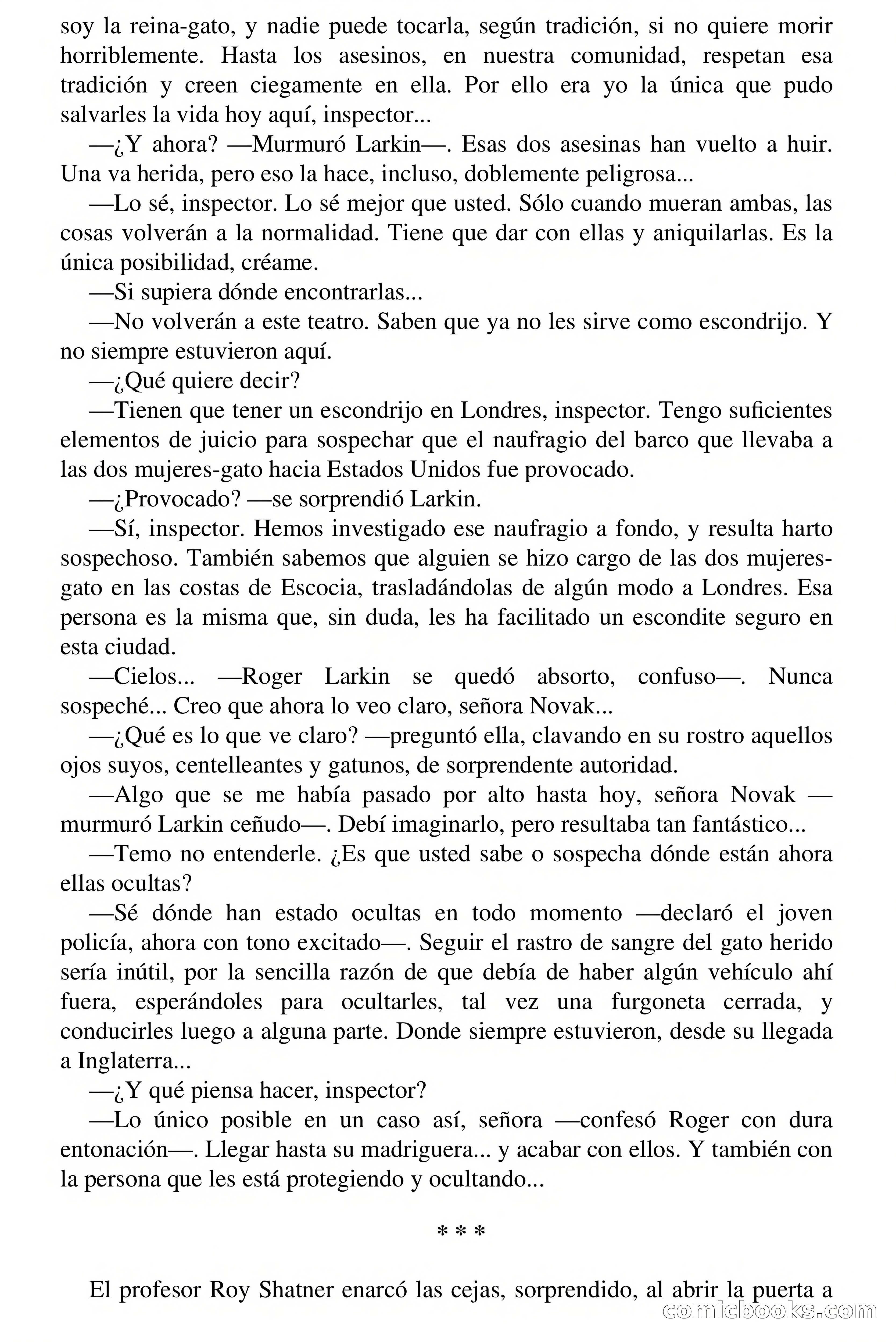 Selección Terror: Las mujeres gato — page 62 of 68