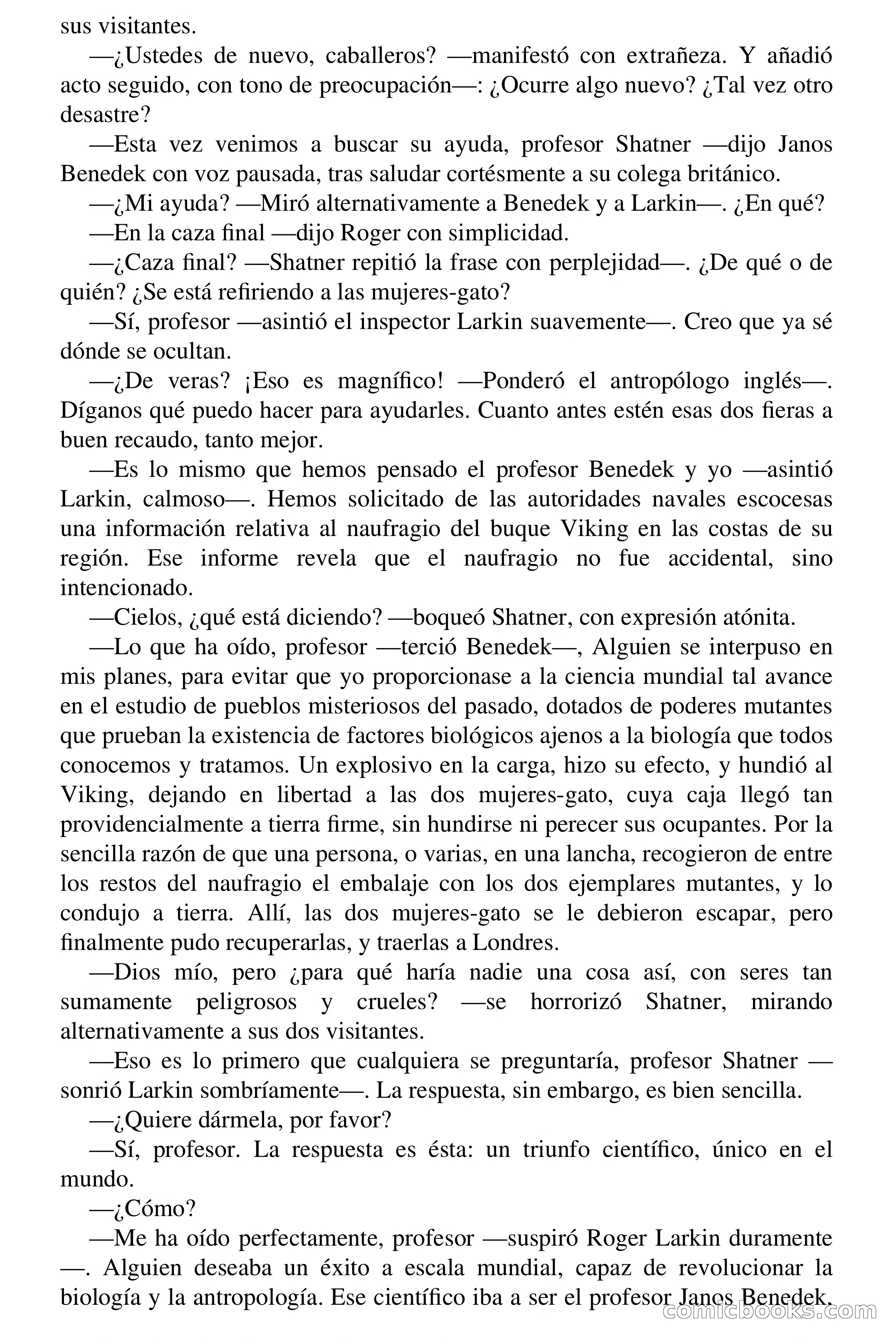 Selección Terror: Las mujeres gato — page 63 of 68