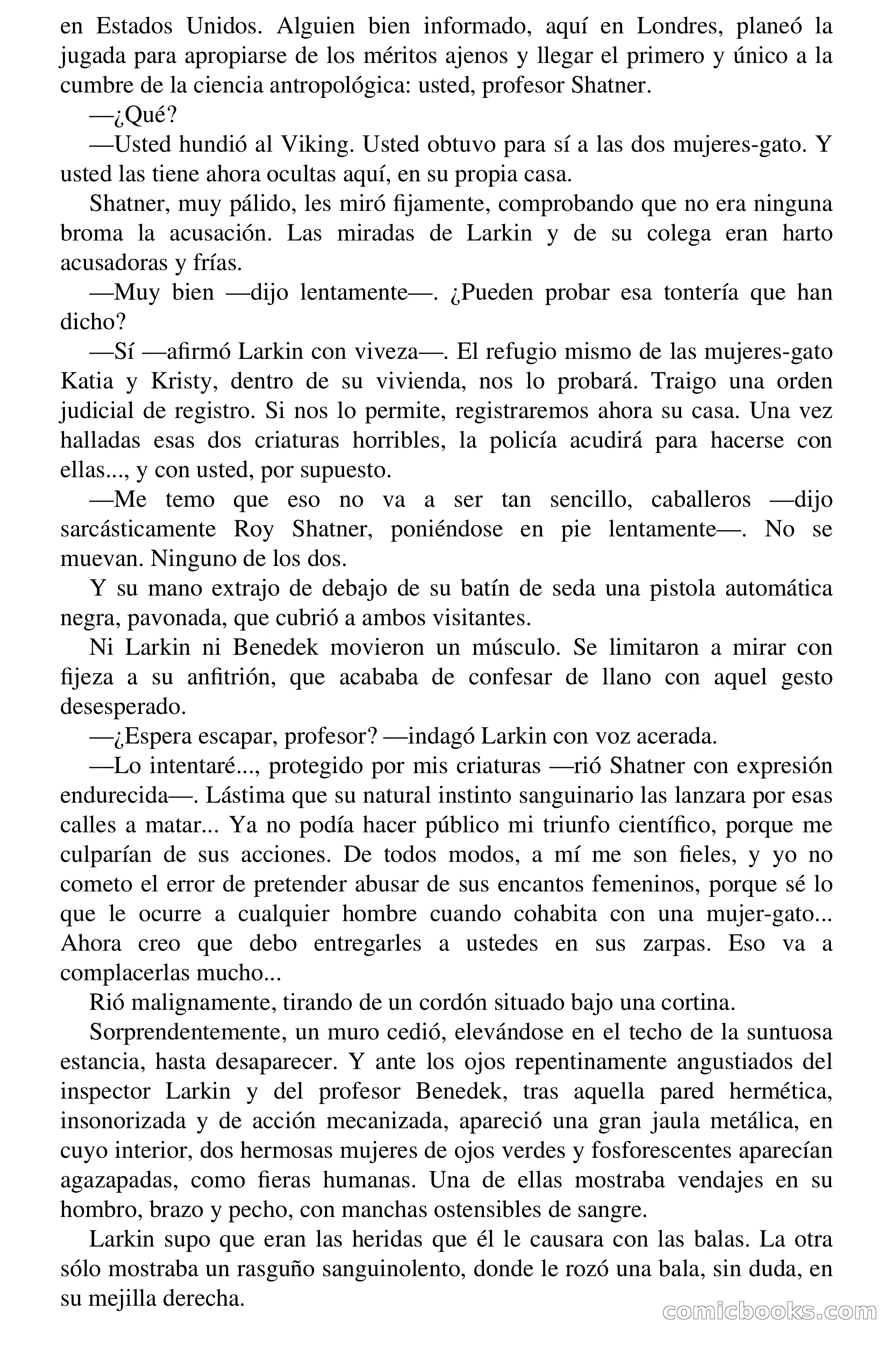 Selección Terror: Las mujeres gato — page 64 of 68