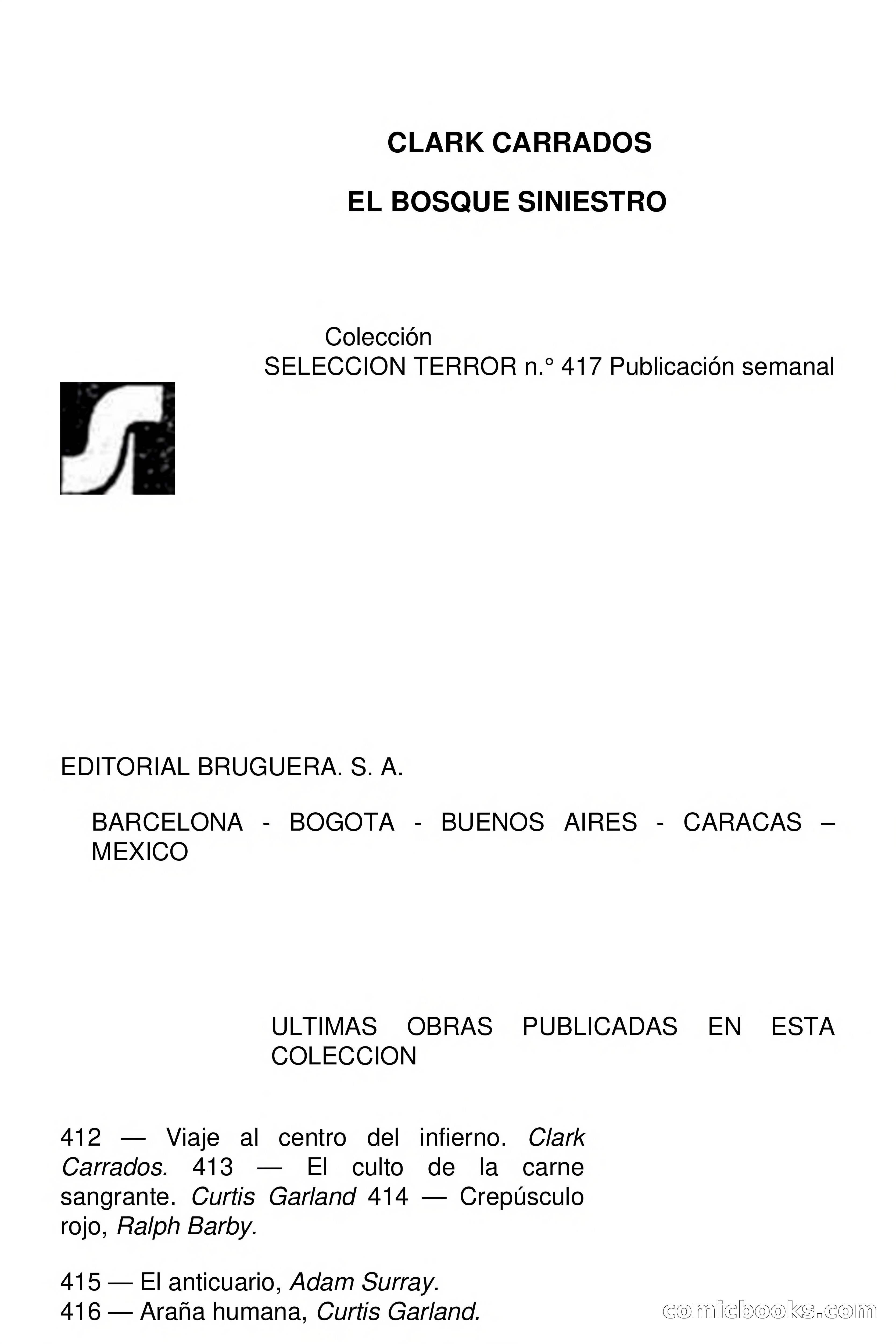 Selección Terror: El bosque siniestro — page 3 of 122