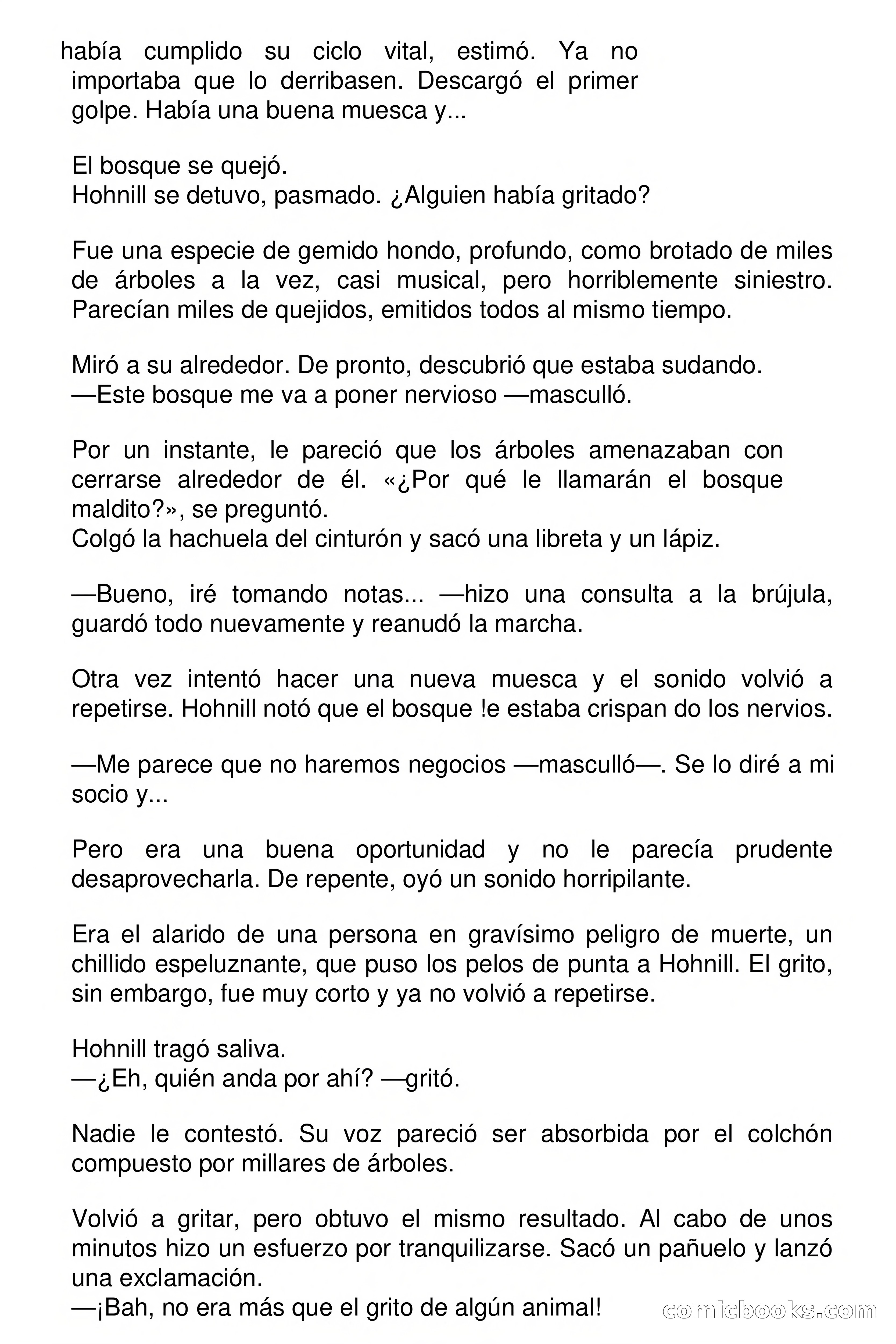 Selección Terror: El bosque siniestro — page 18 of 122
