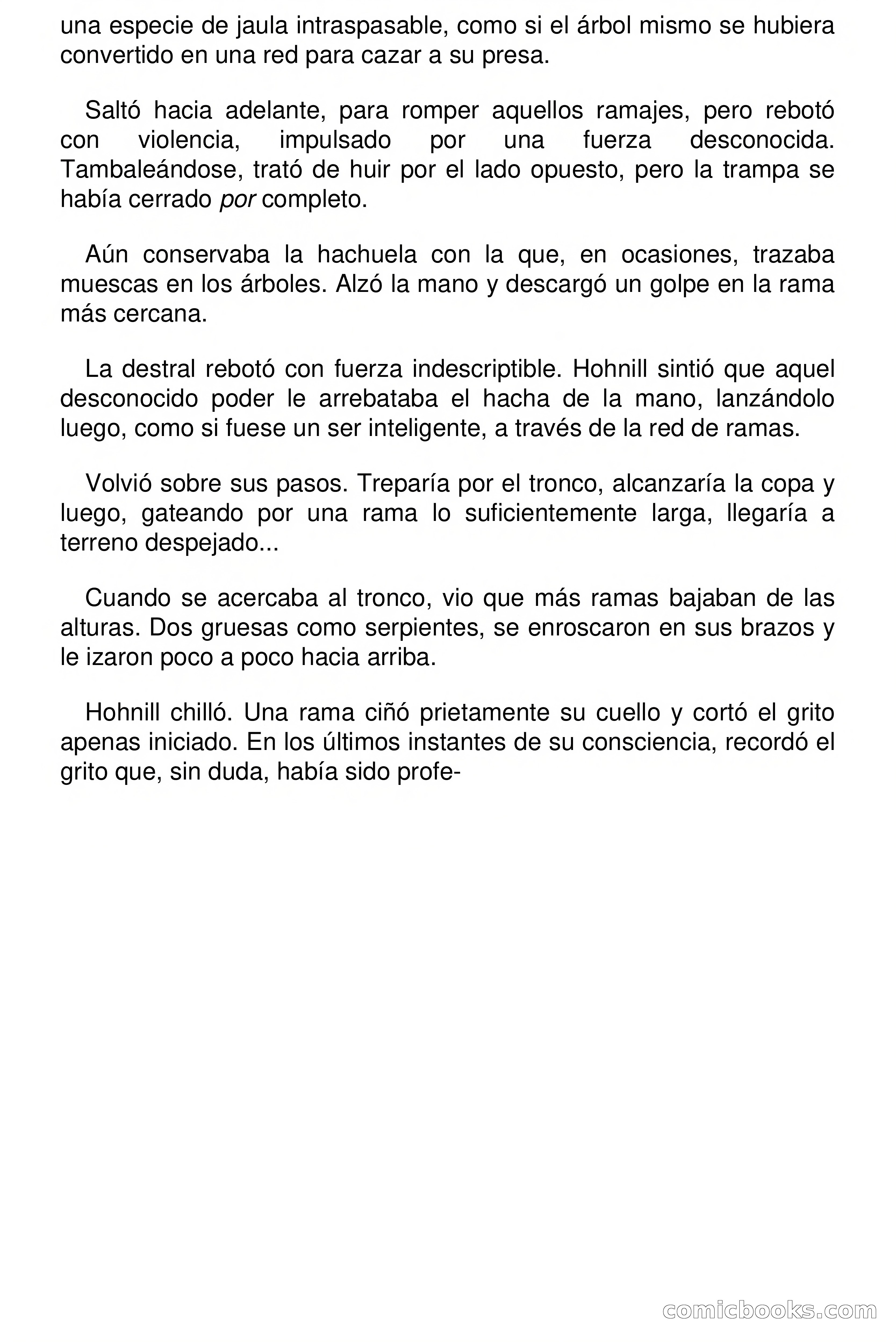 Selección Terror: El bosque siniestro — page 40 of 122