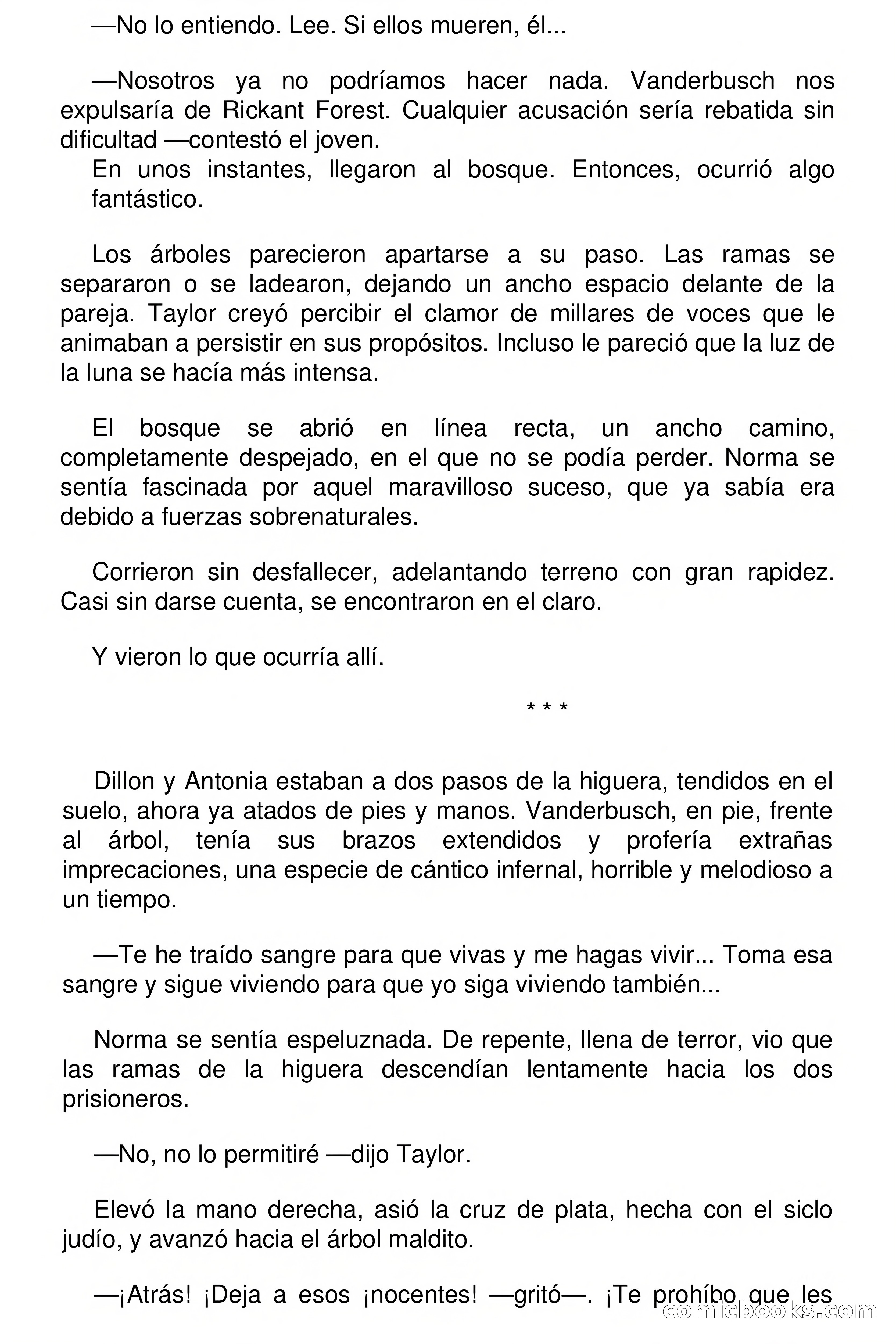 Selección Terror: El bosque siniestro — page 113 of 122