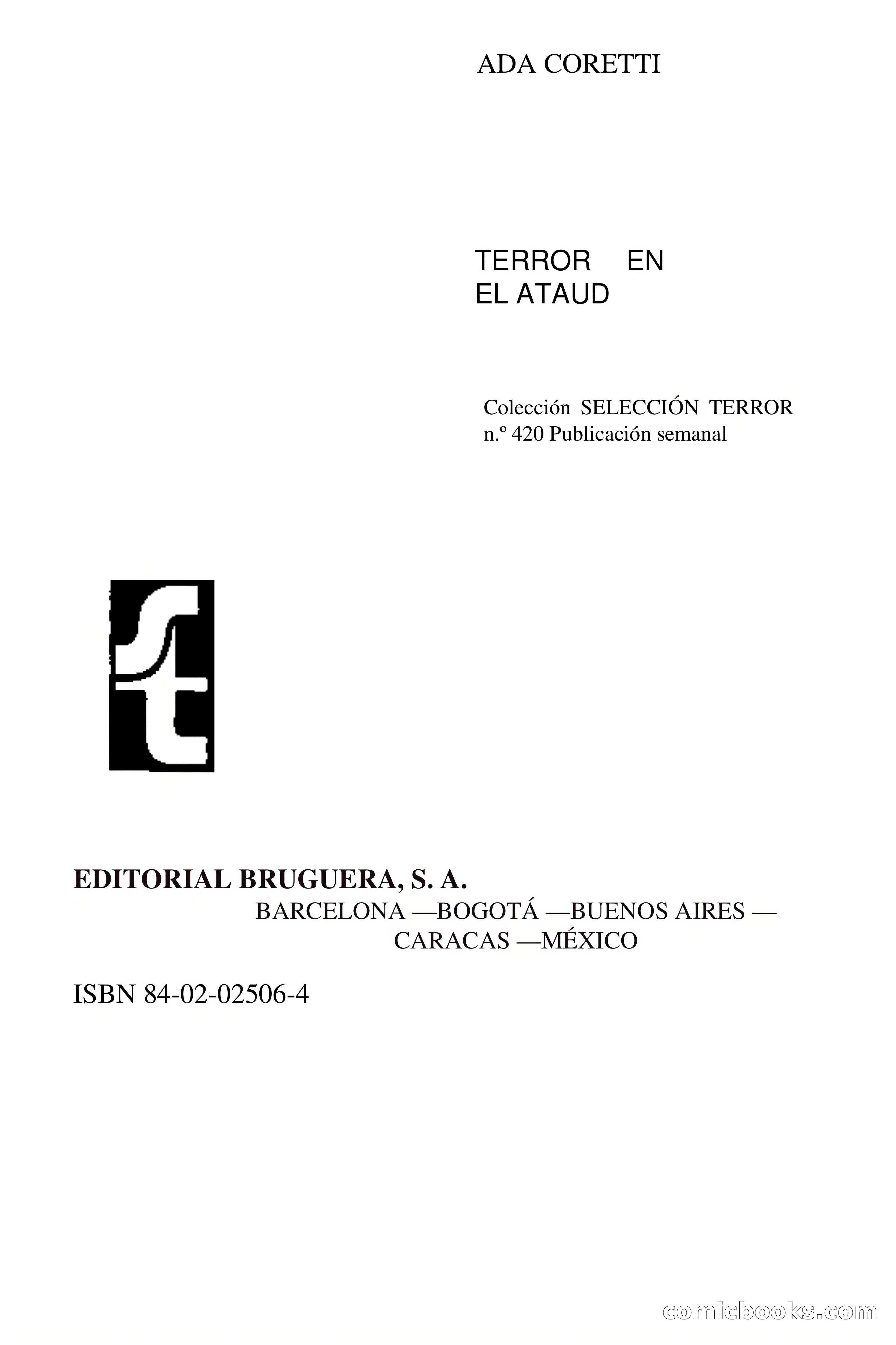 Terror en el ataúd — page 3 of 74