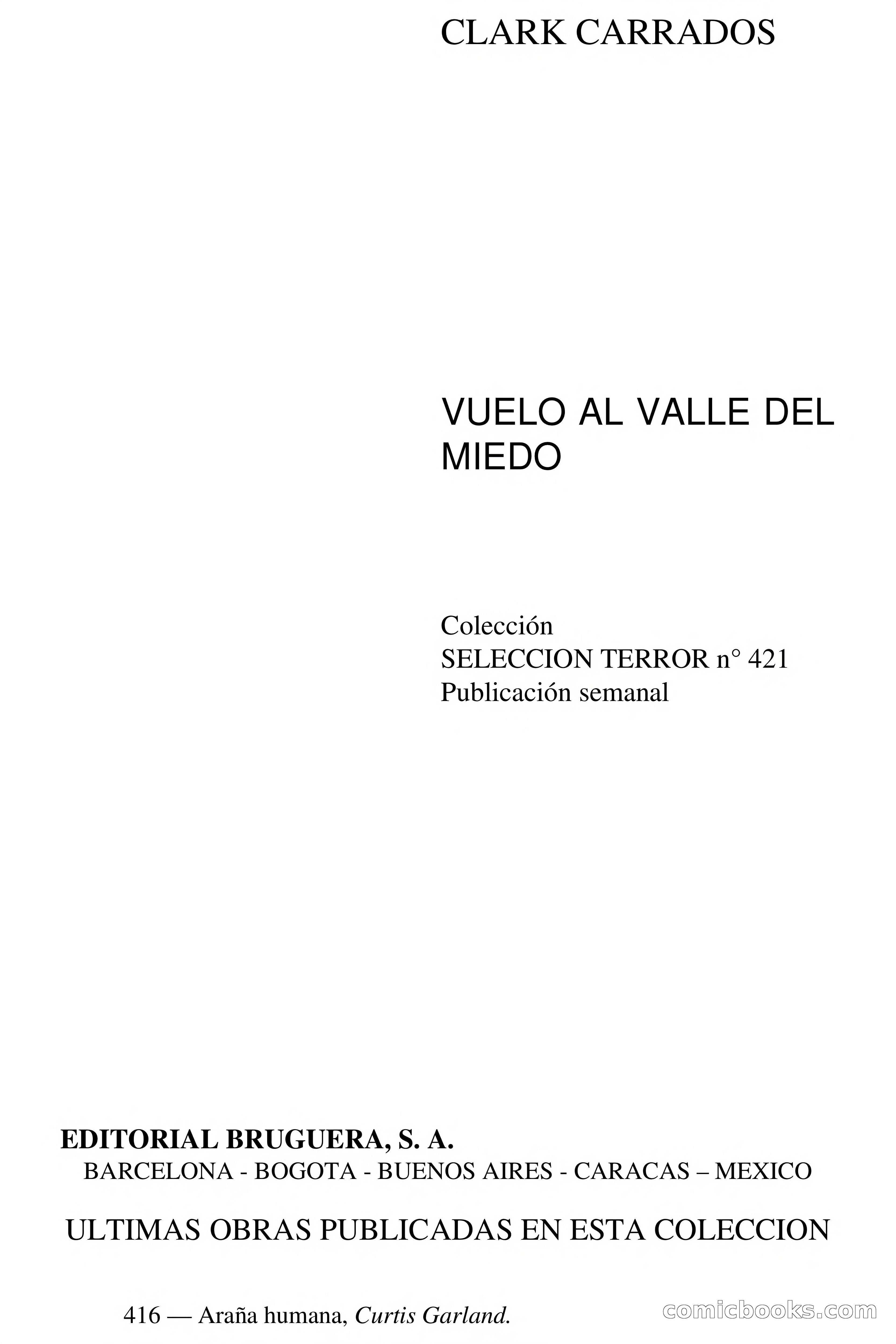 Vuelo al Valle del Miedo — page 3 of 99