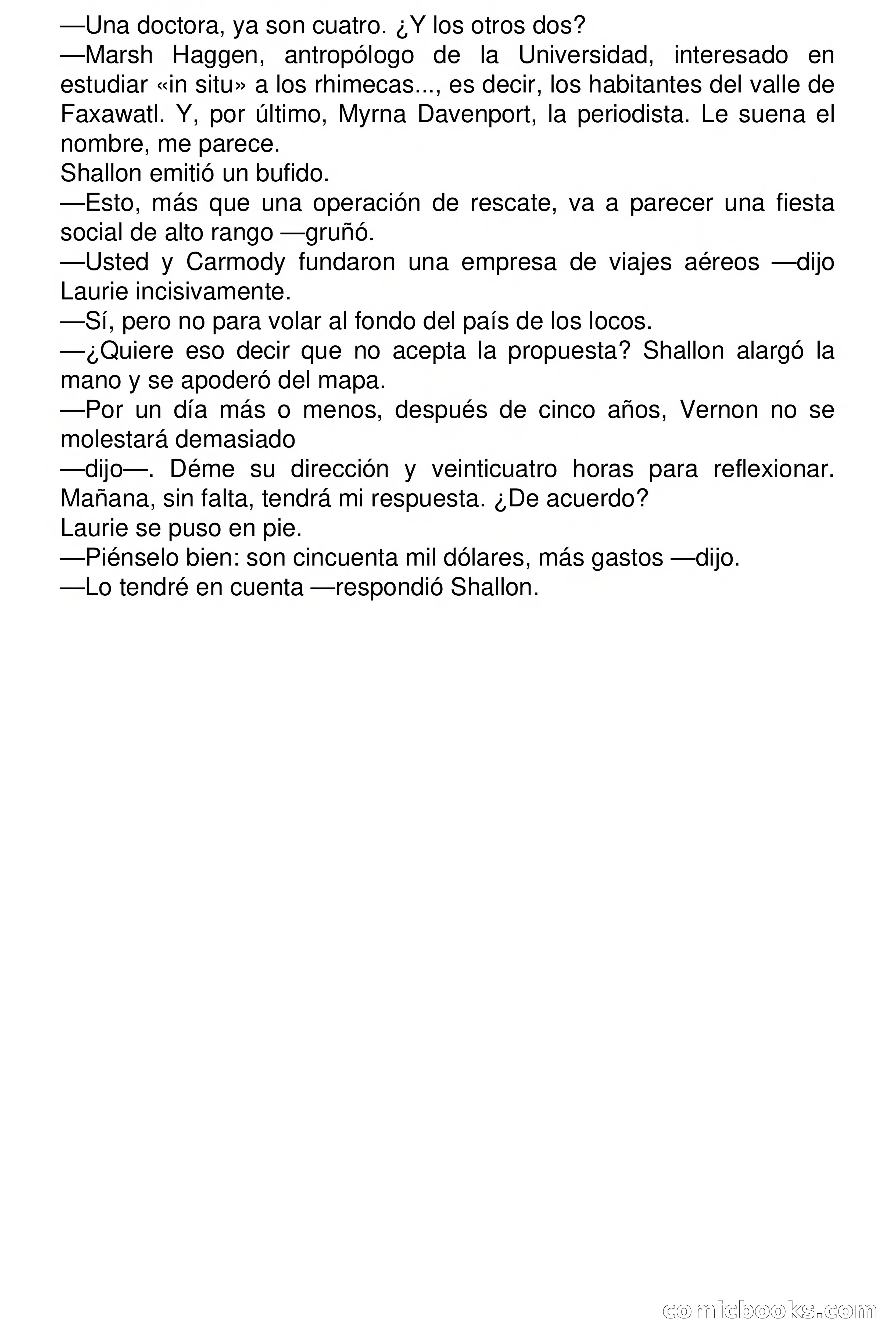 Vuelo al Valle del Miedo — page 13 of 99