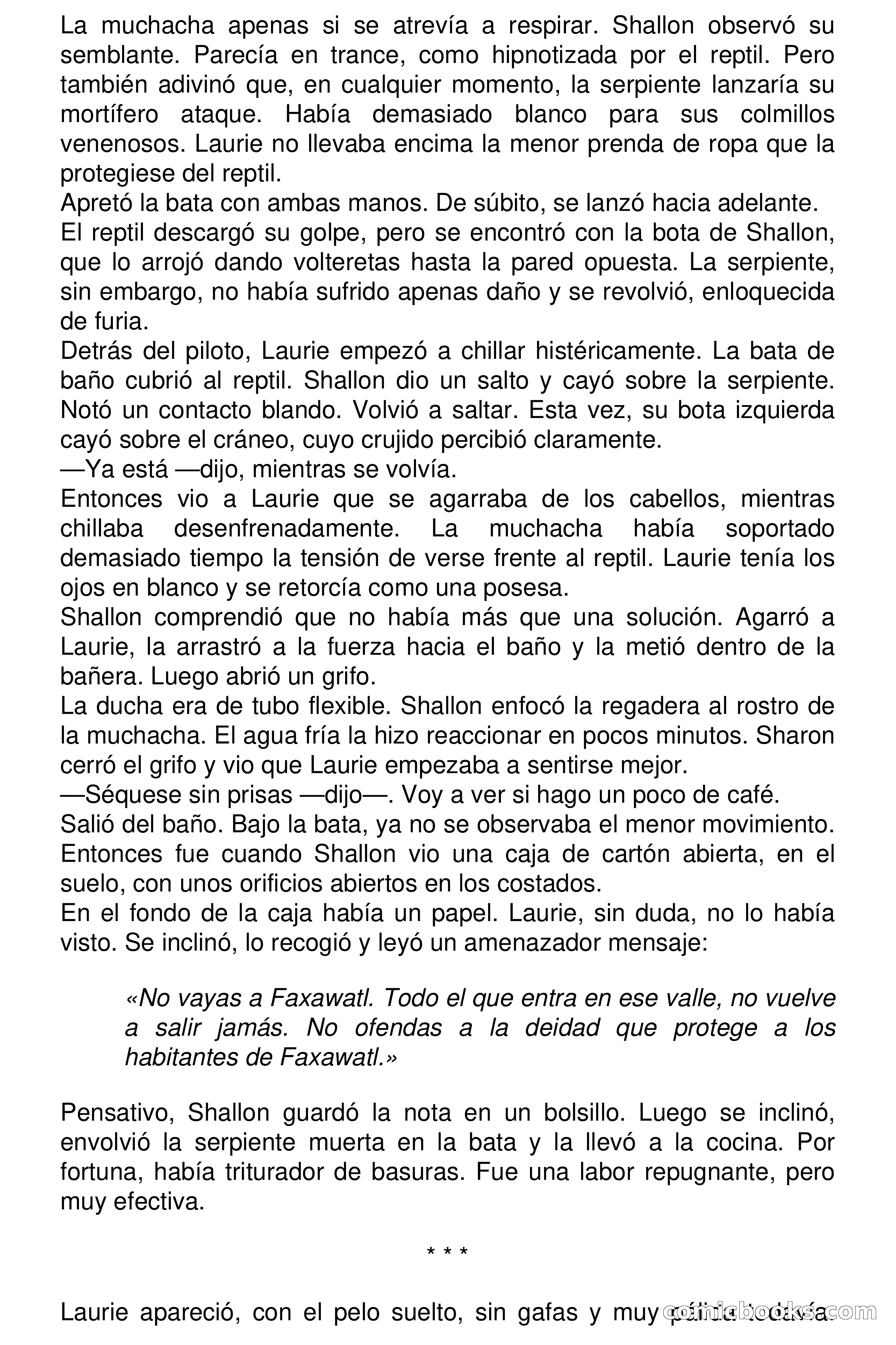 Vuelo al Valle del Miedo — page 15 of 99