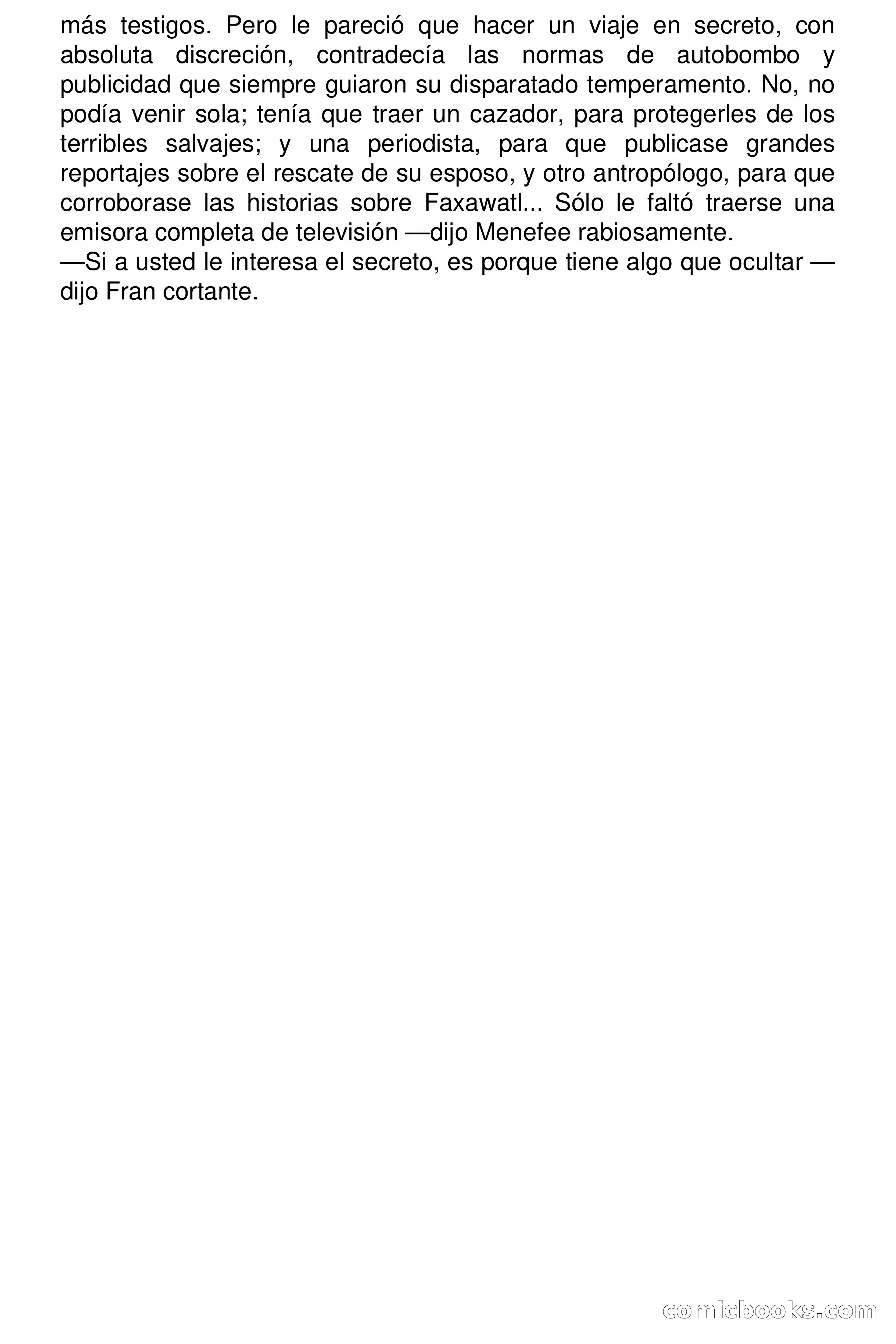 Vuelo al Valle del Miedo — page 85 of 99