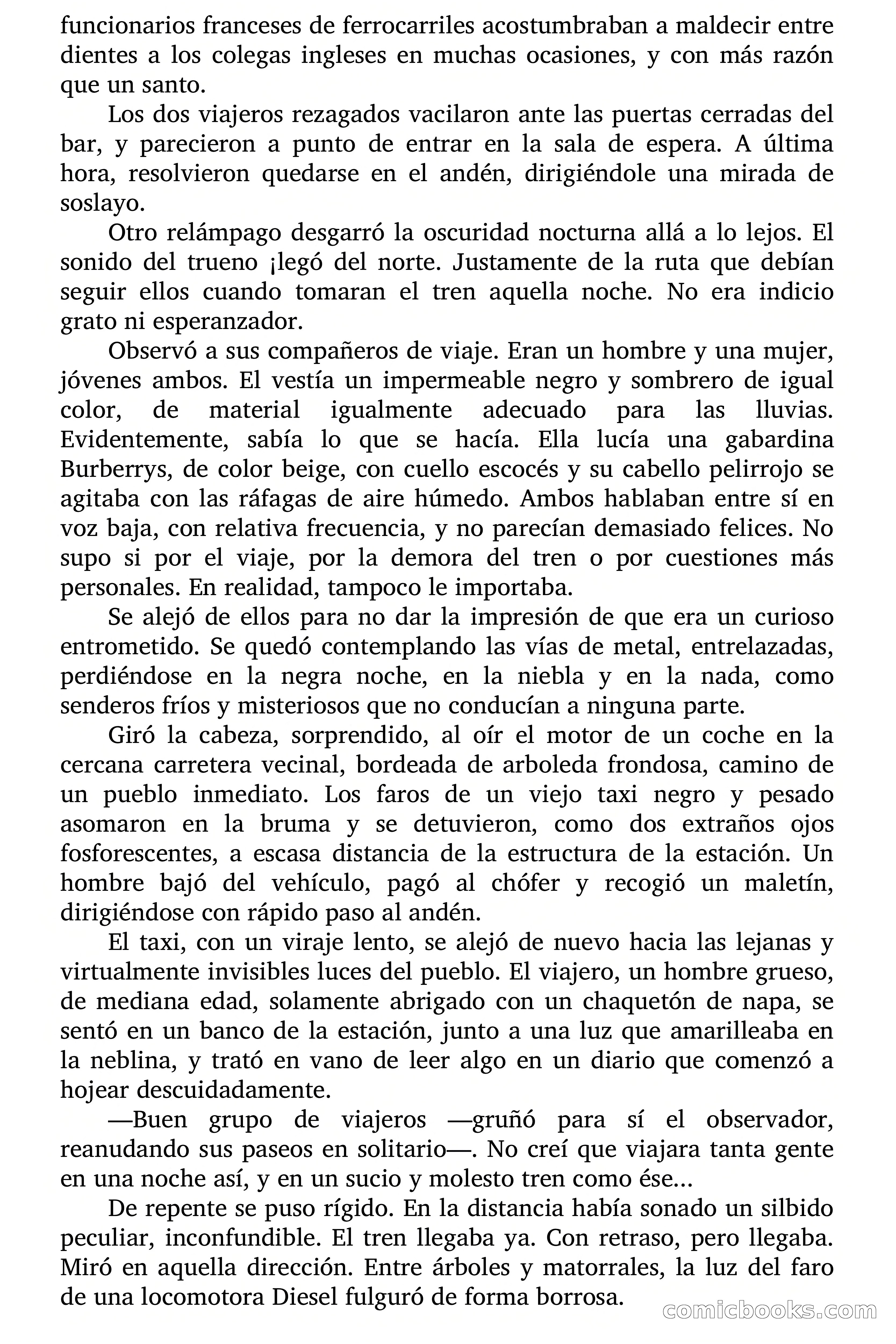 Llegada de un tren (Arrival of a Train) — page 8 of 76