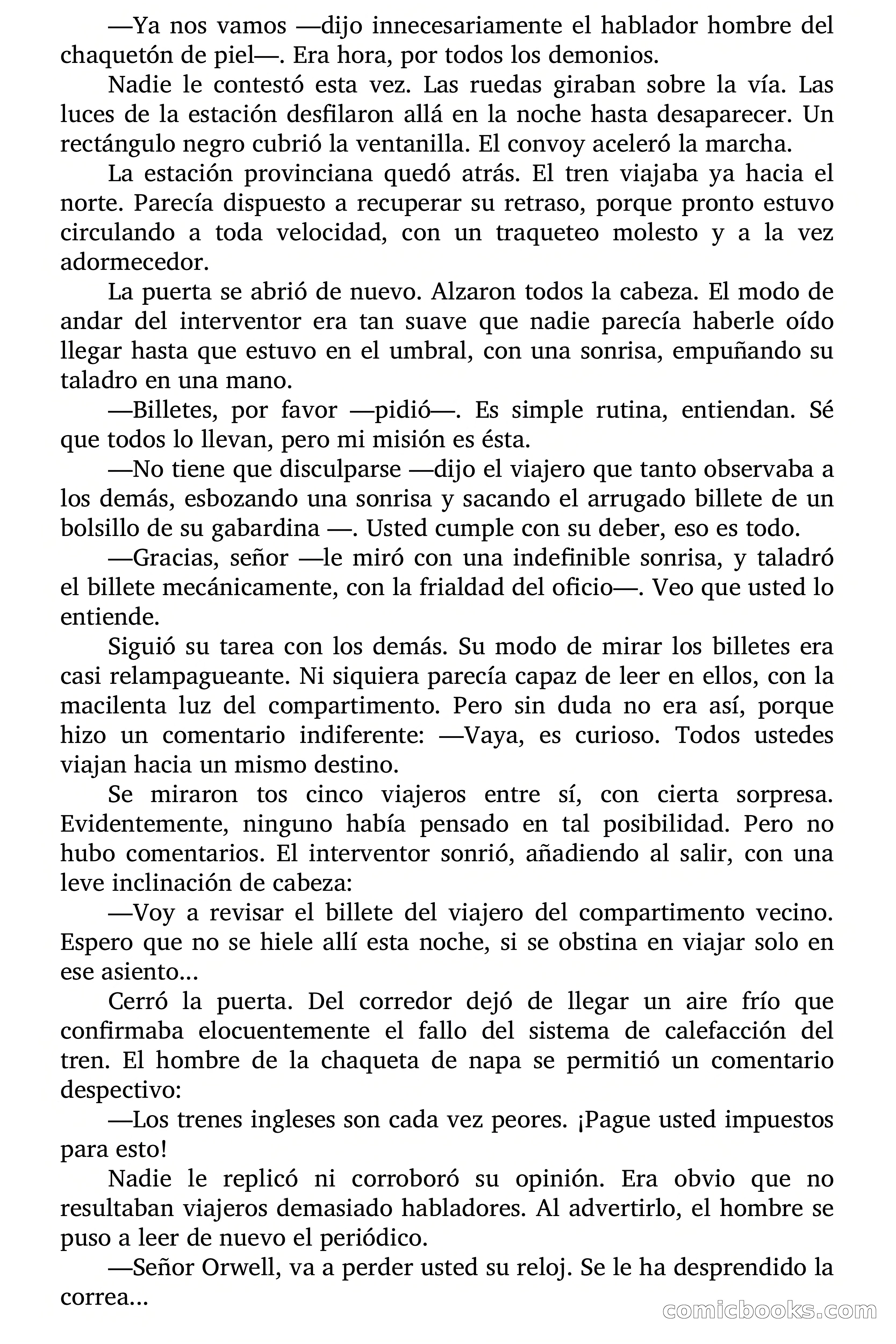 Llegada de un tren (Arrival of a Train) — page 12 of 76