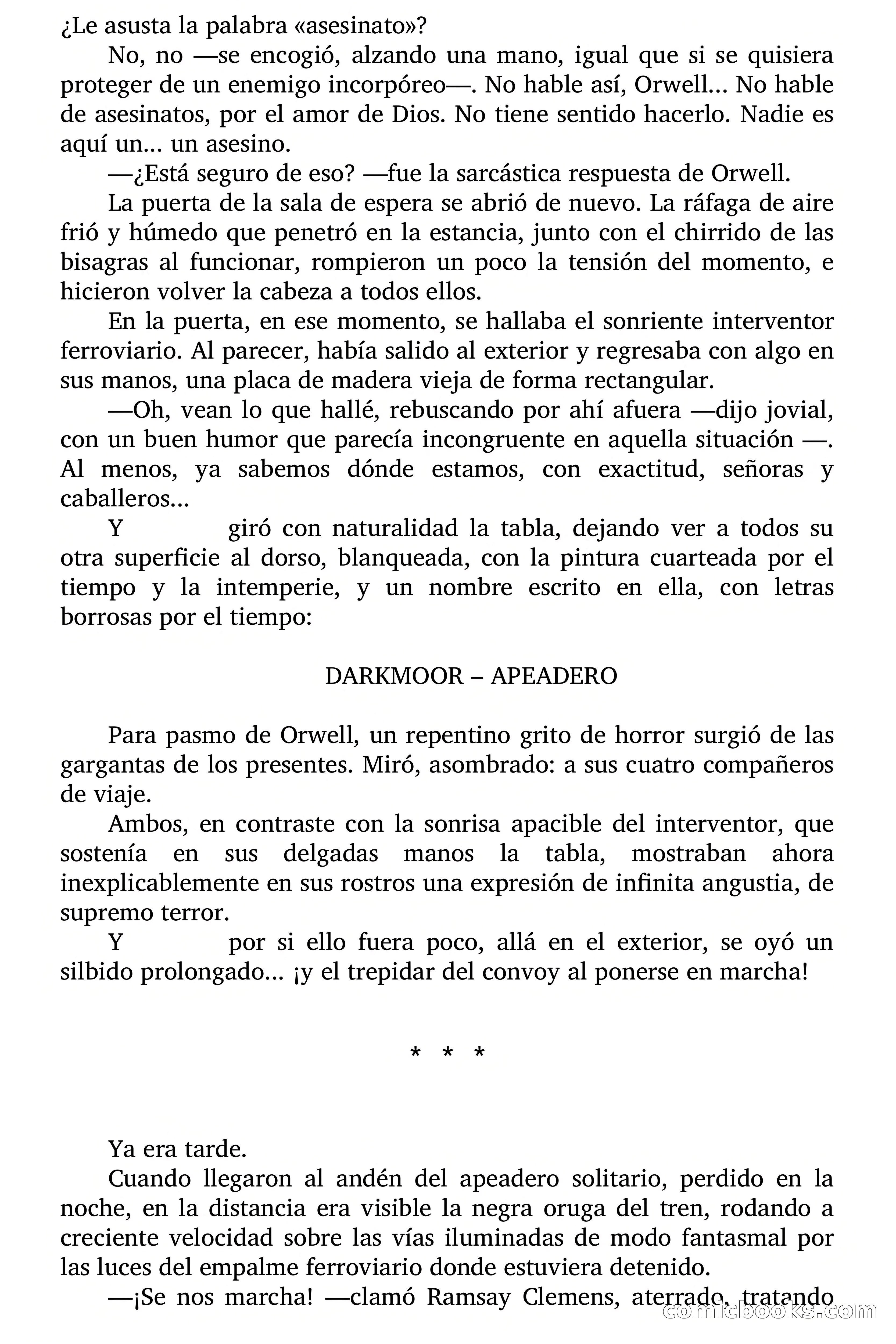 Llegada de un tren (Arrival of a Train) — page 36 of 76