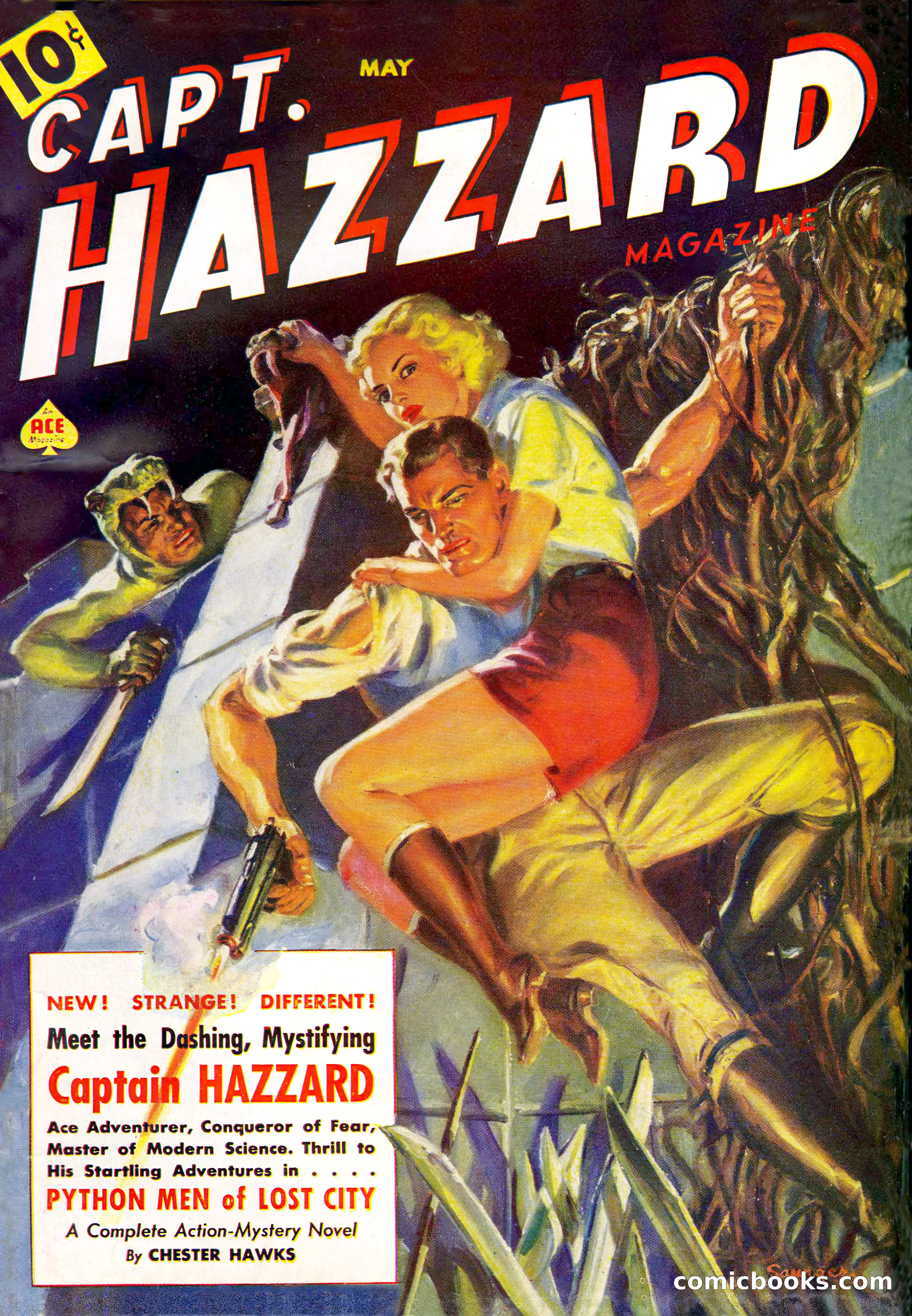 Captain Hazzard Magazine, May 1938