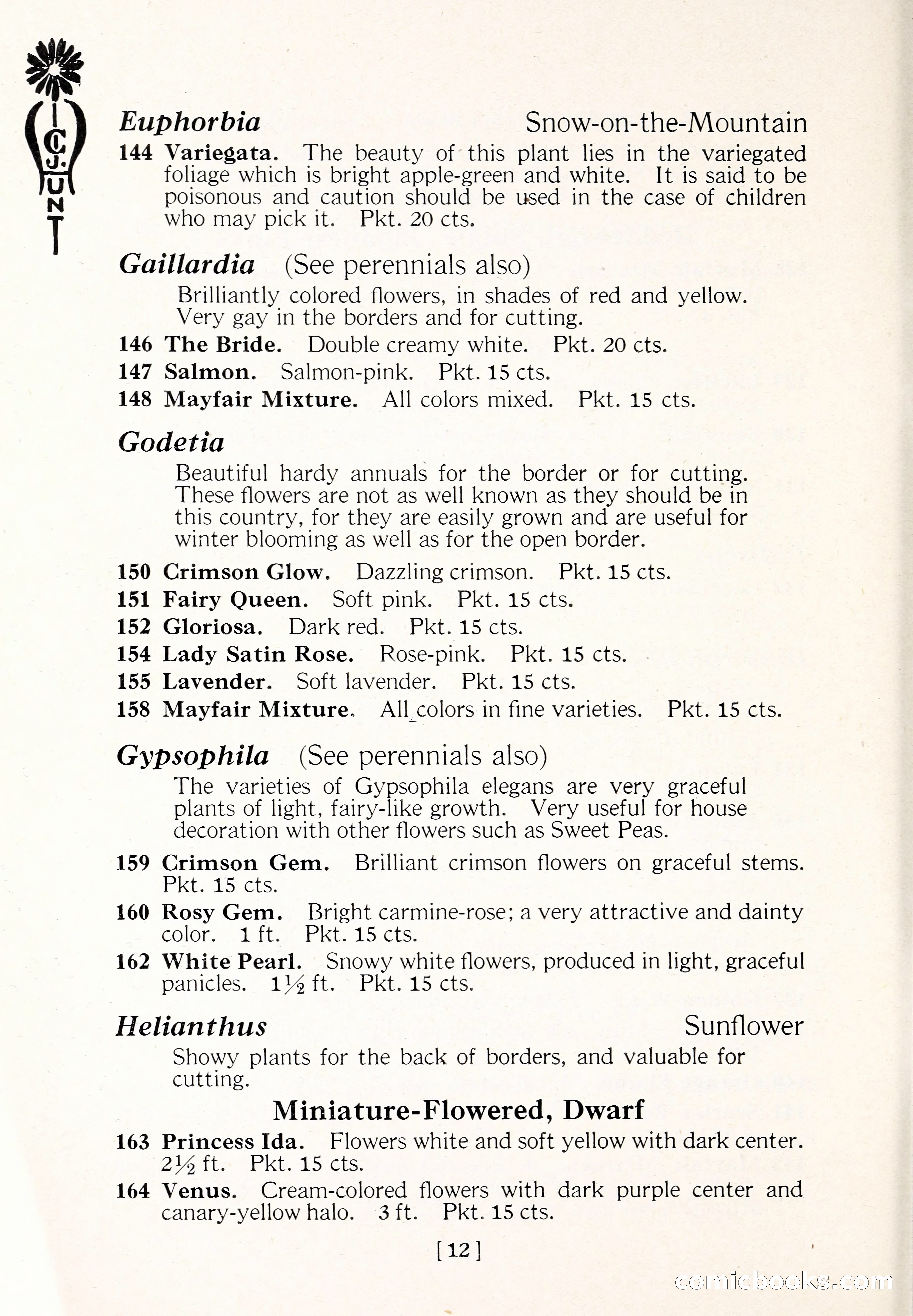 Blue Book of Flower Seeds and Gladioli — page 17 of 64