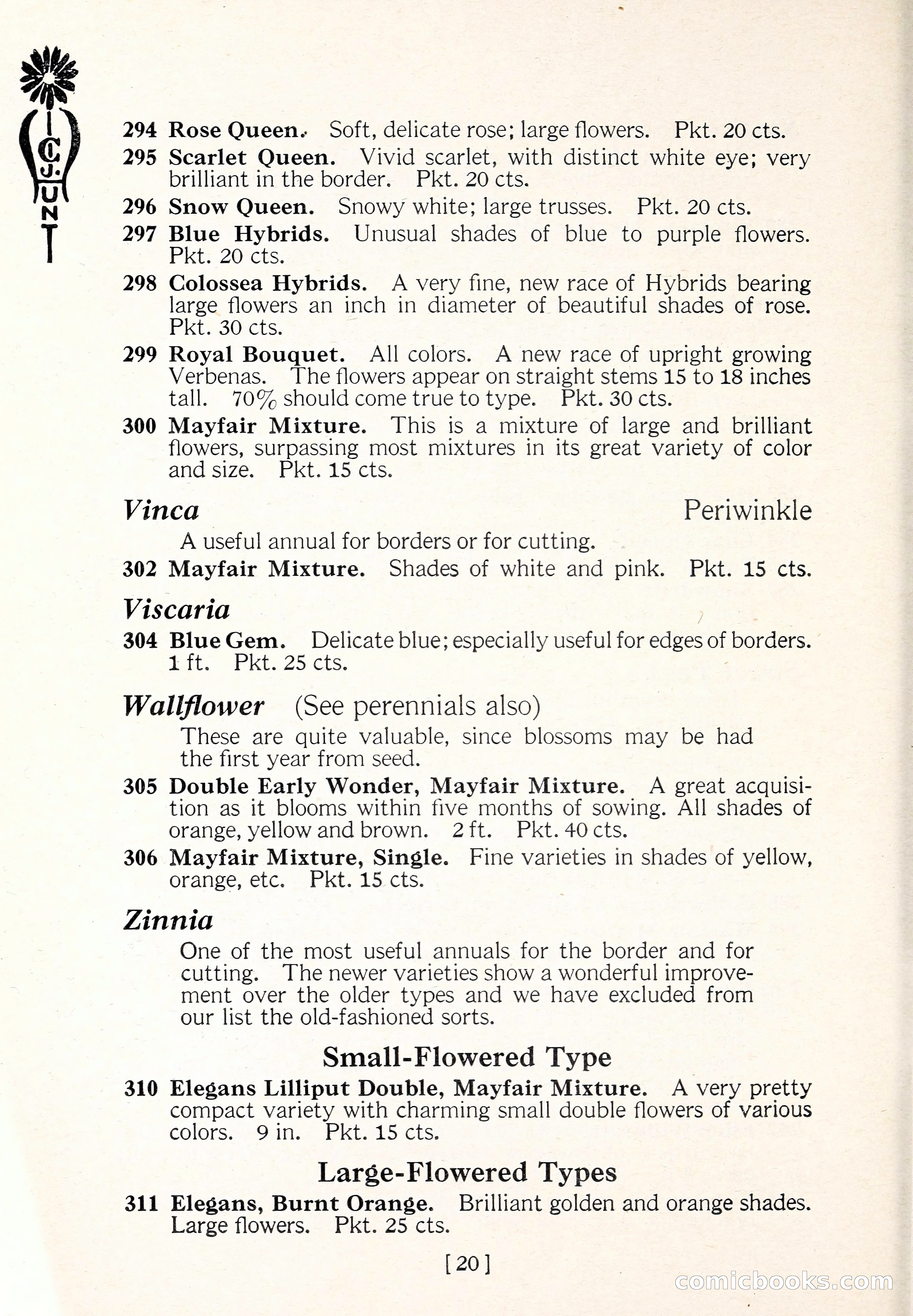 Blue Book of Flower Seeds and Gladioli — page 25 of 64