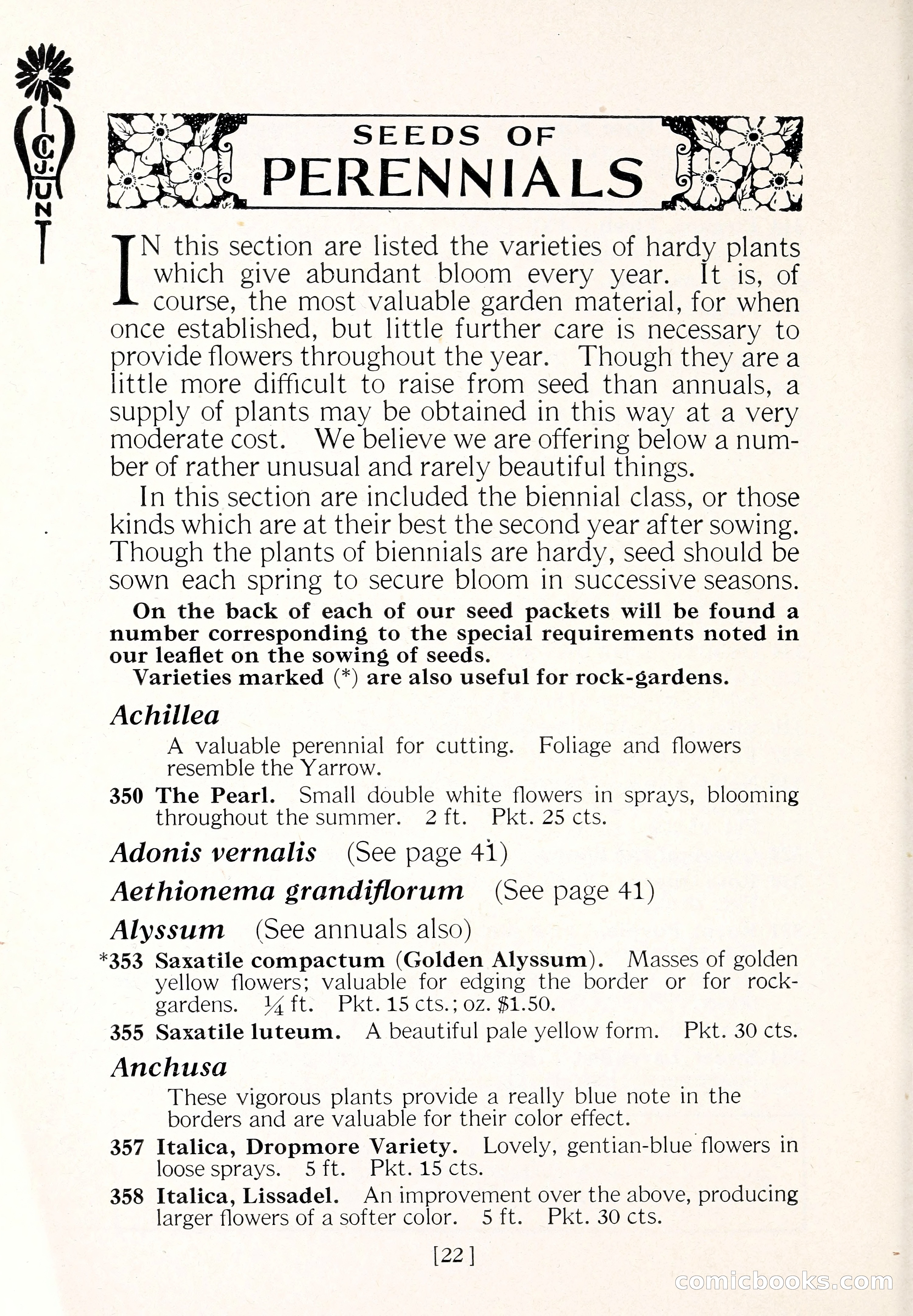 Blue Book of Flower Seeds and Gladioli — page 27 of 64