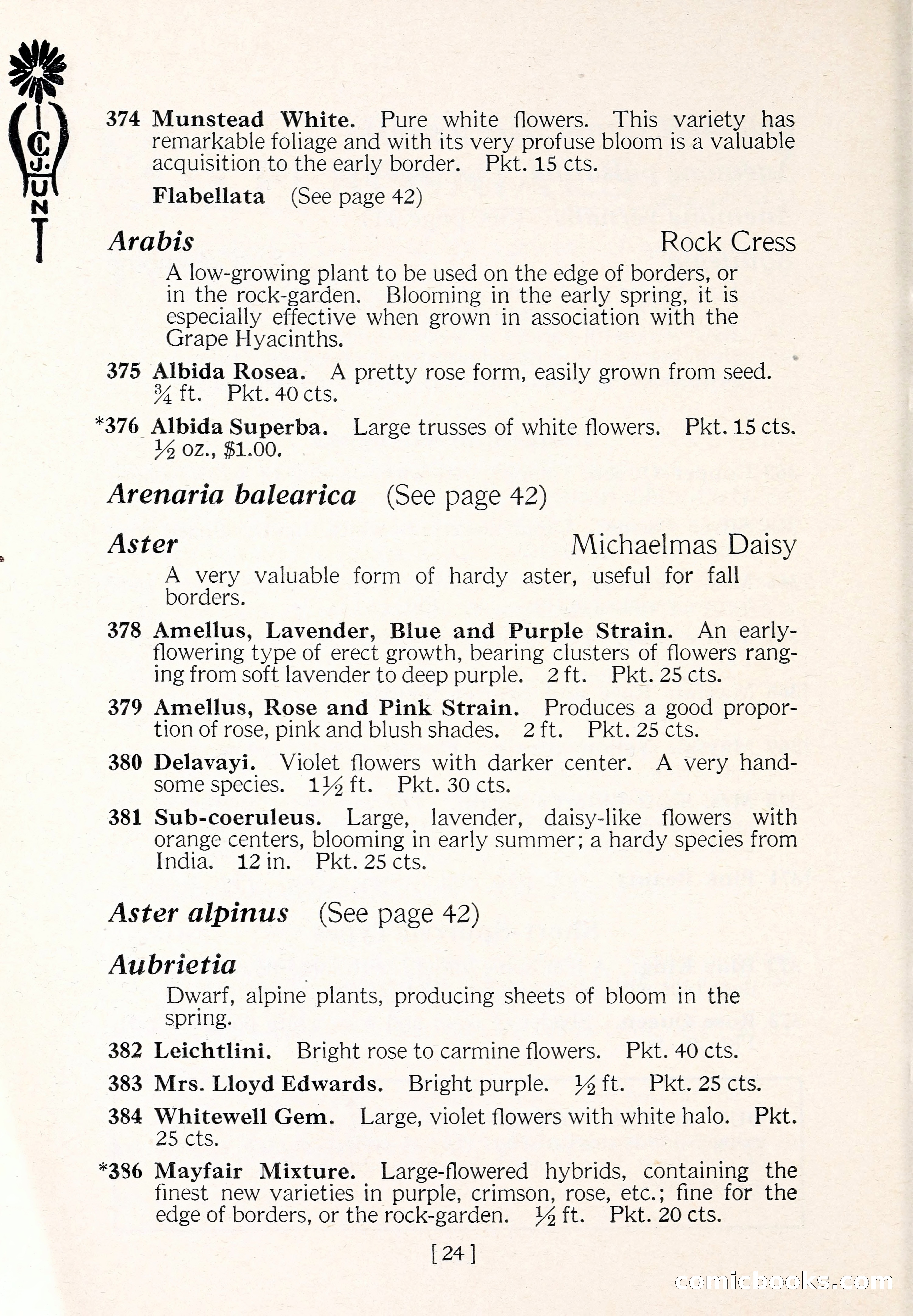 Blue Book of Flower Seeds and Gladioli — page 29 of 64
