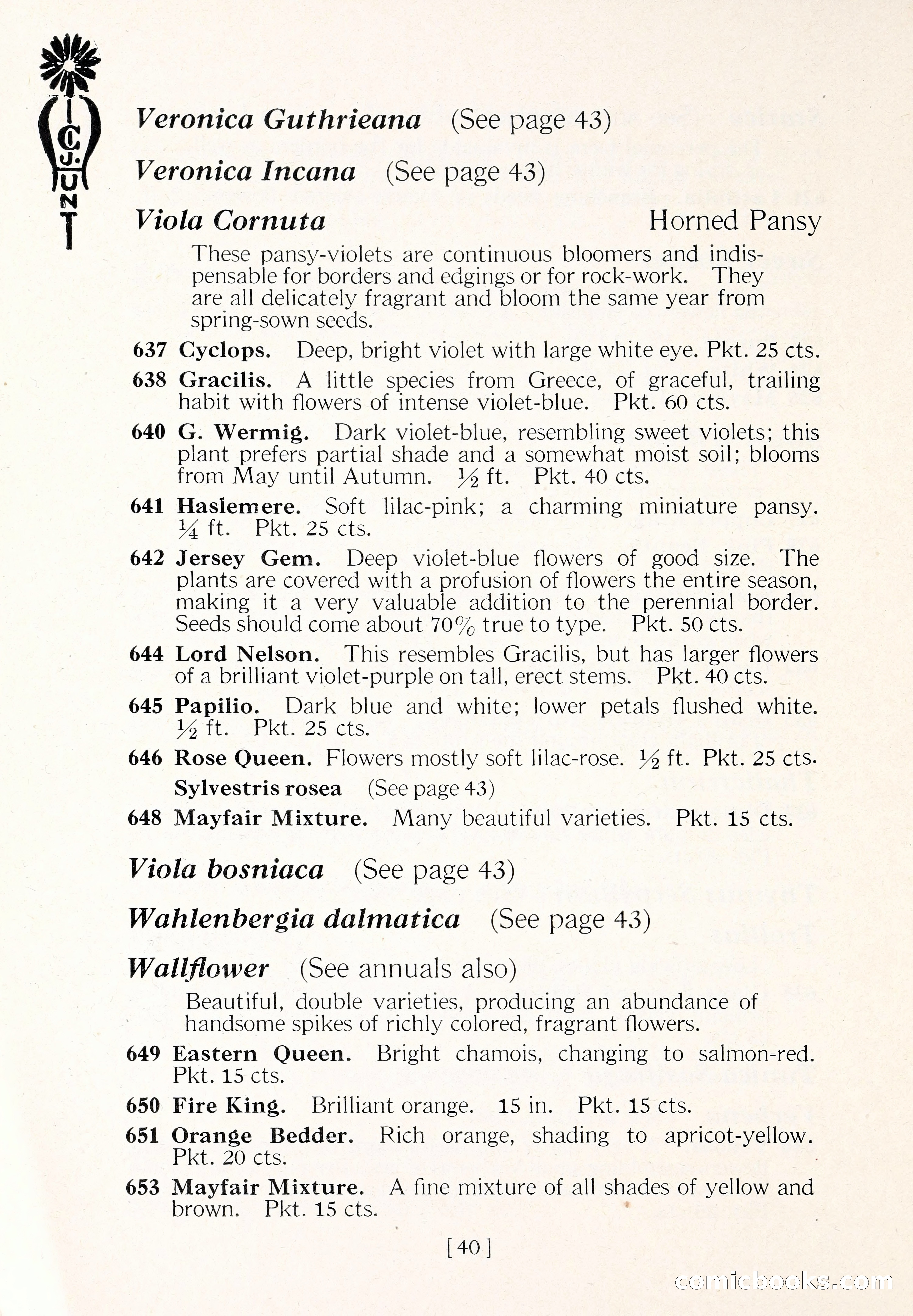 Blue Book of Flower Seeds and Gladioli — page 45 of 64