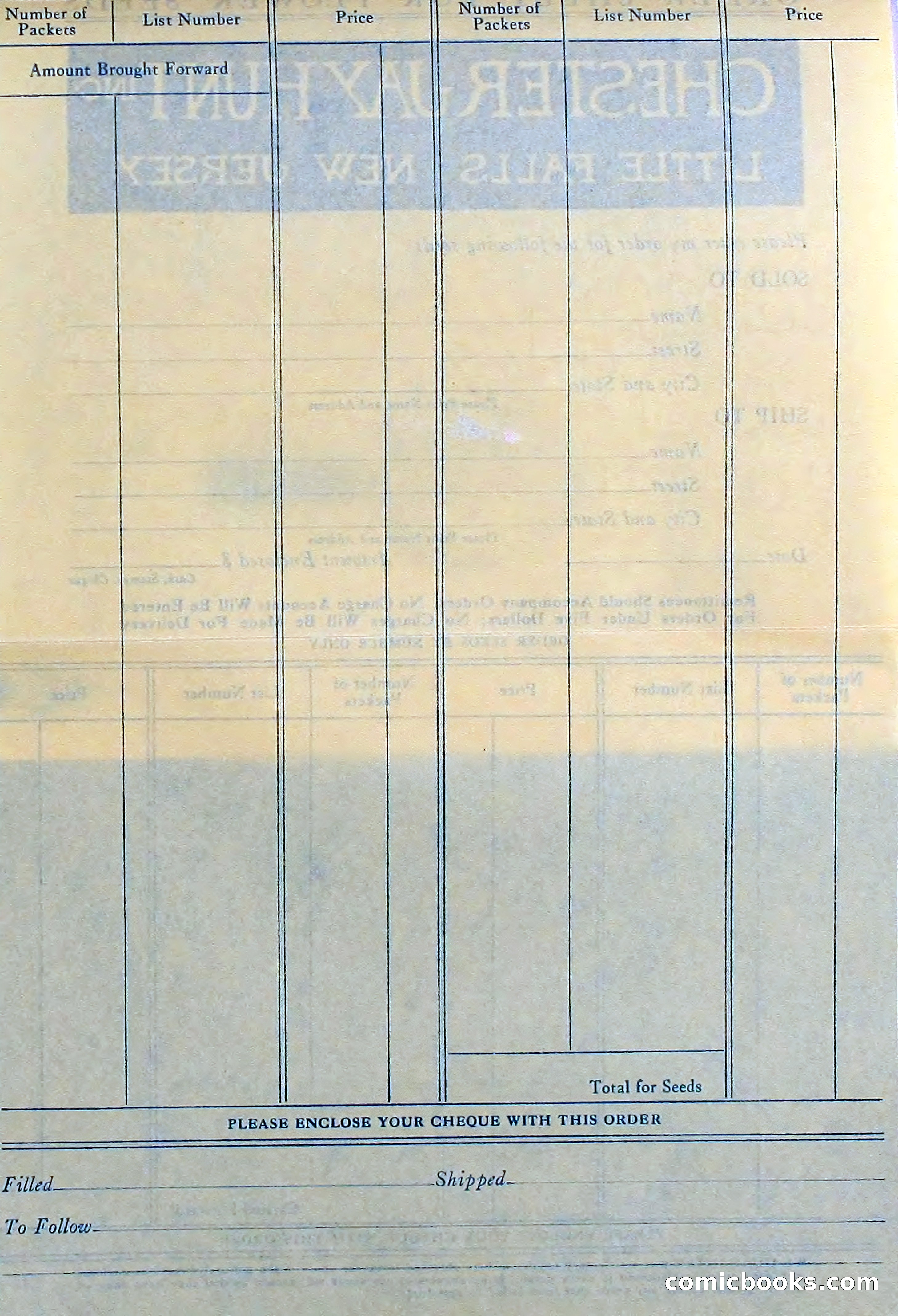 Blue Book of Flower Seeds and Gladioli — page 56 of 64