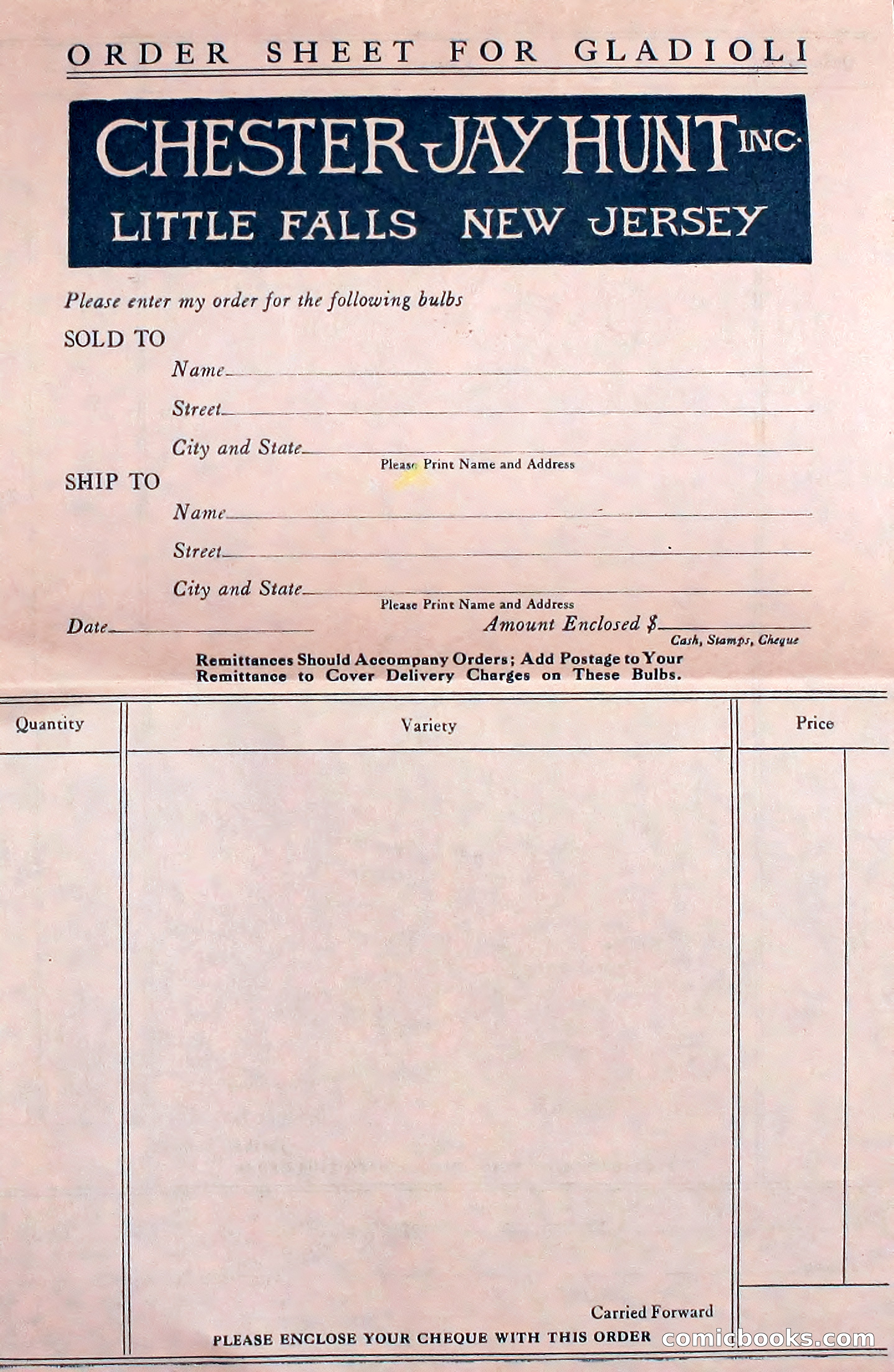 Blue Book of Flower Seeds and Gladioli — page 57 of 64