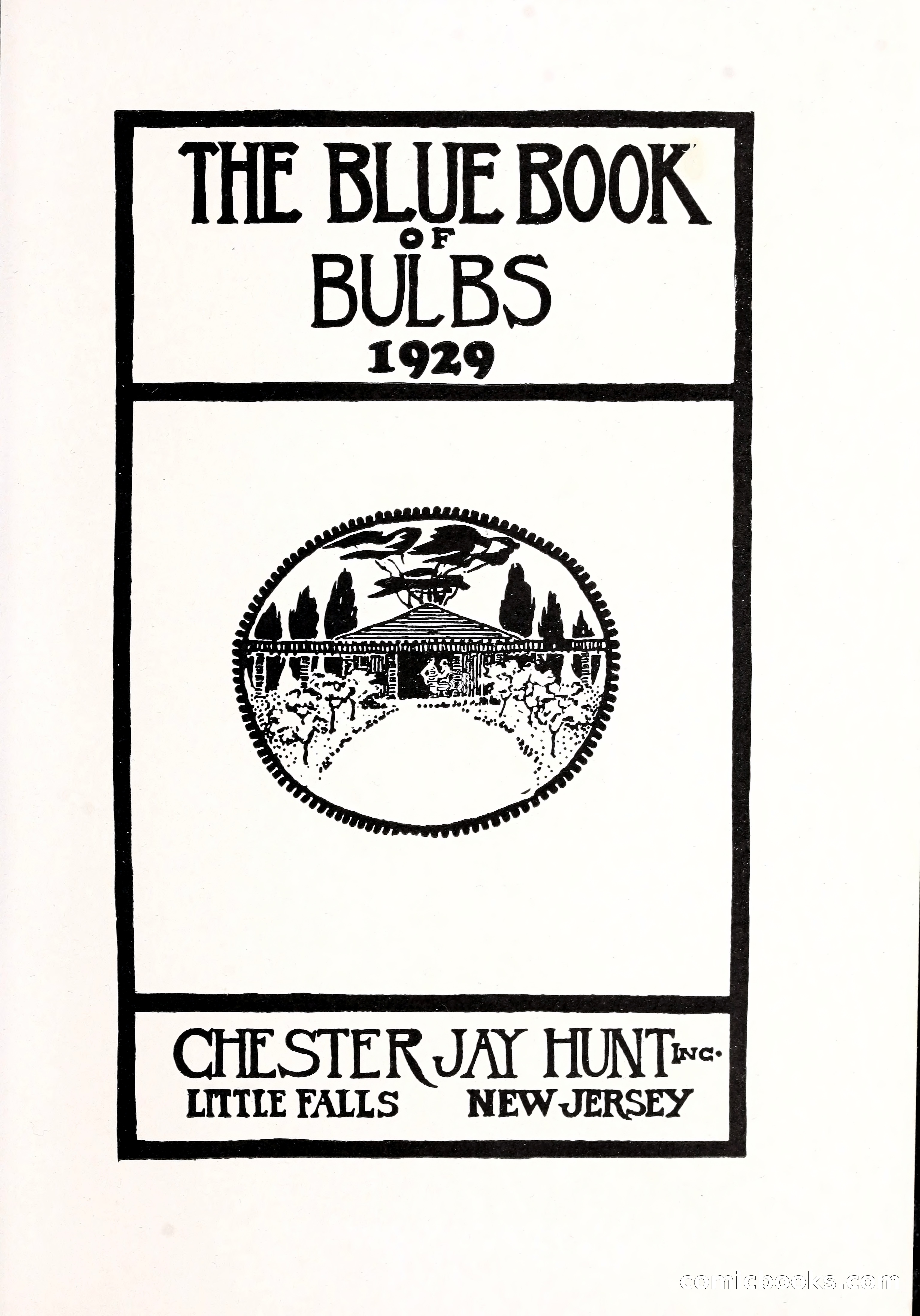 Blue Book of Bulbs, 1929 — page 8 of 128