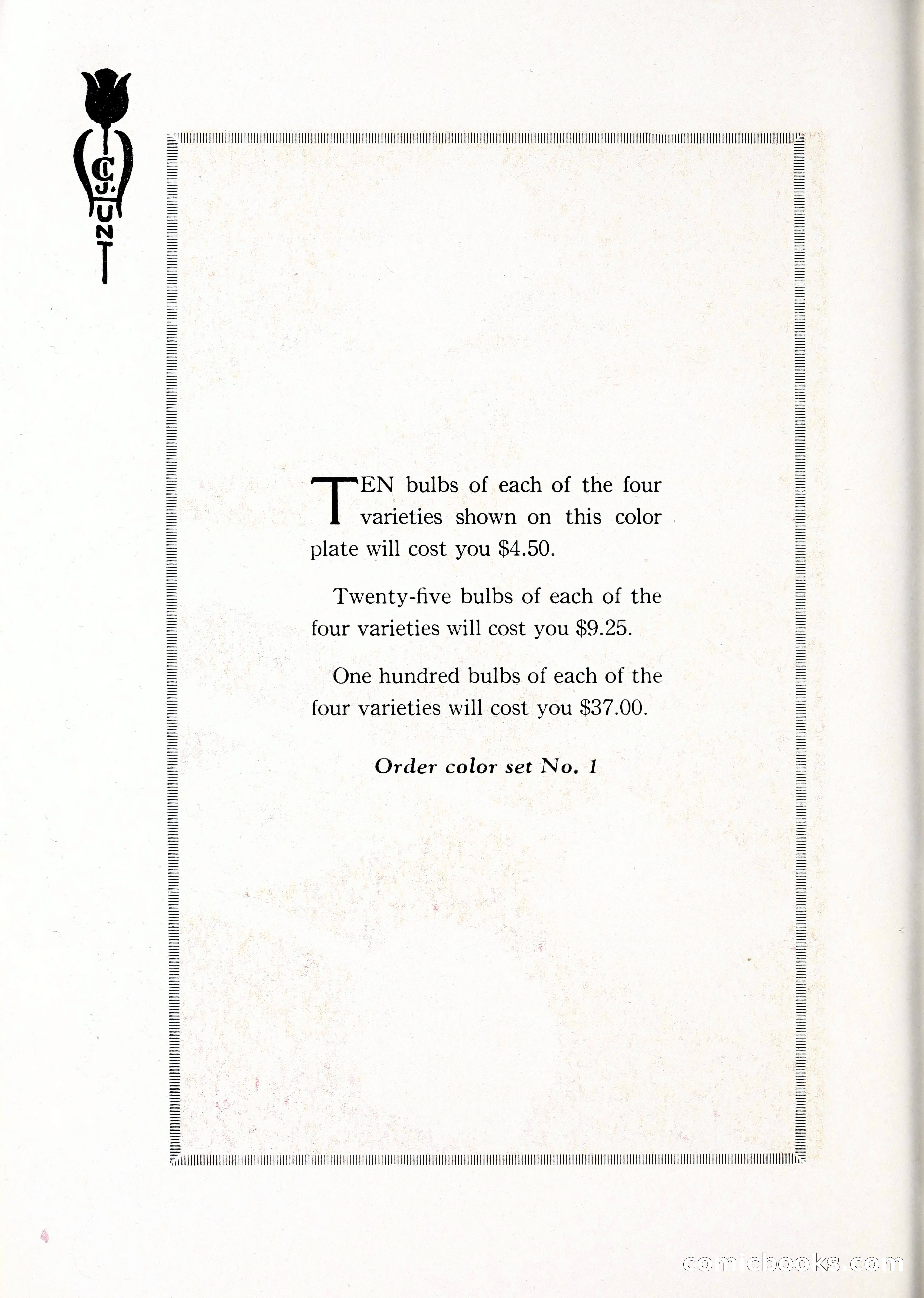 Blue Book of Bulbs, 1929 — page 31 of 128