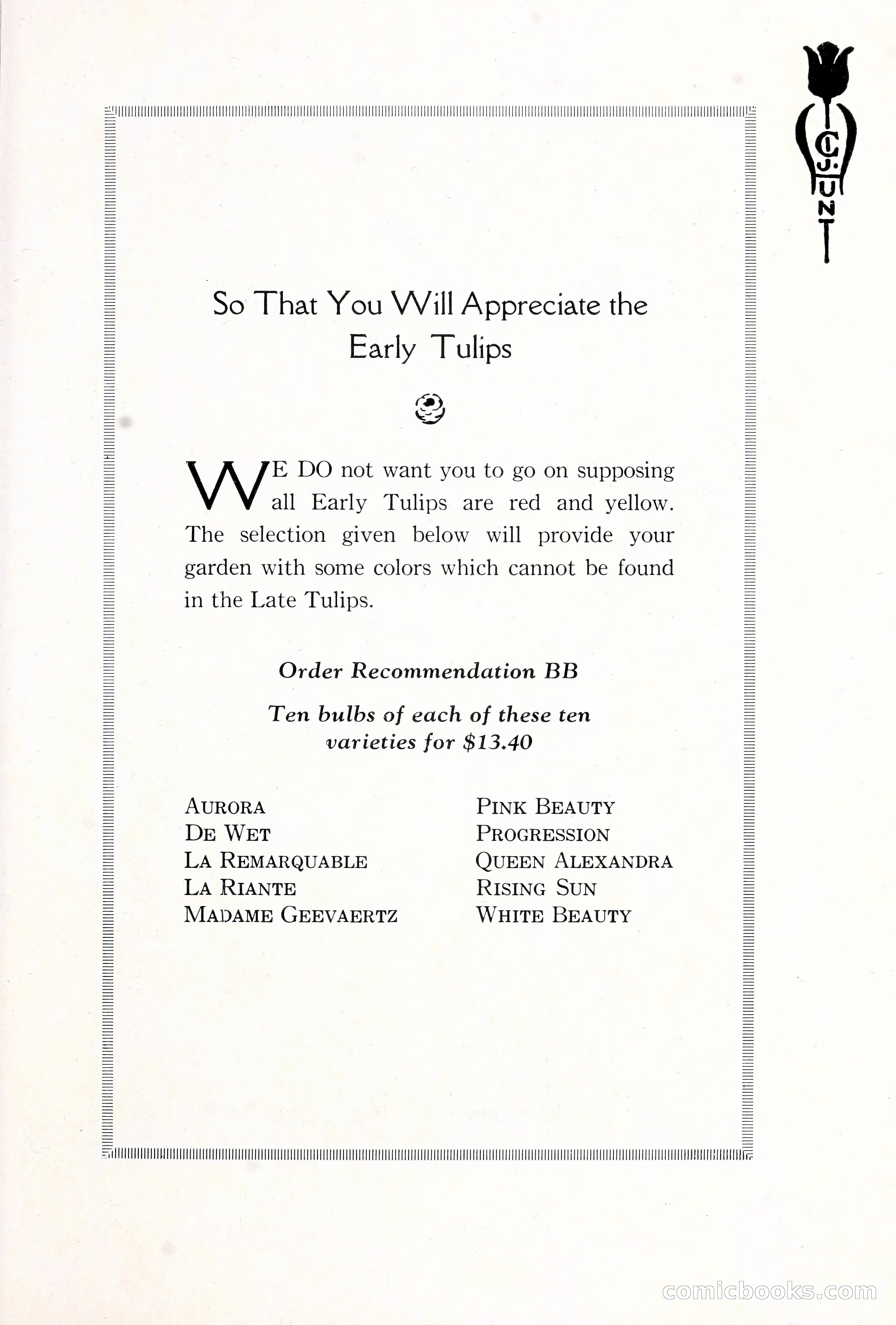 Blue Book of Bulbs, 1929 — page 34 of 128