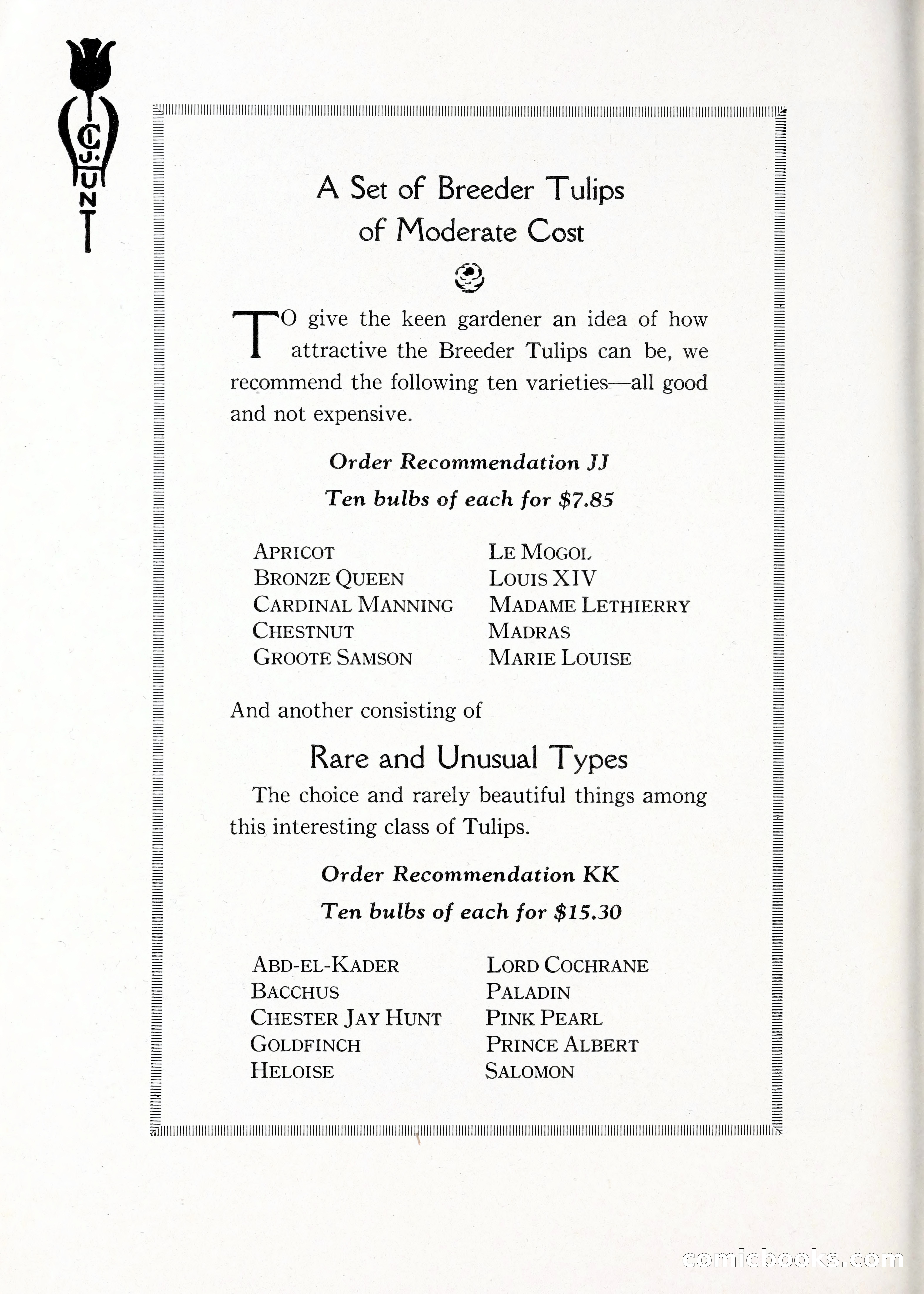 Blue Book of Bulbs, 1929 — page 77 of 128