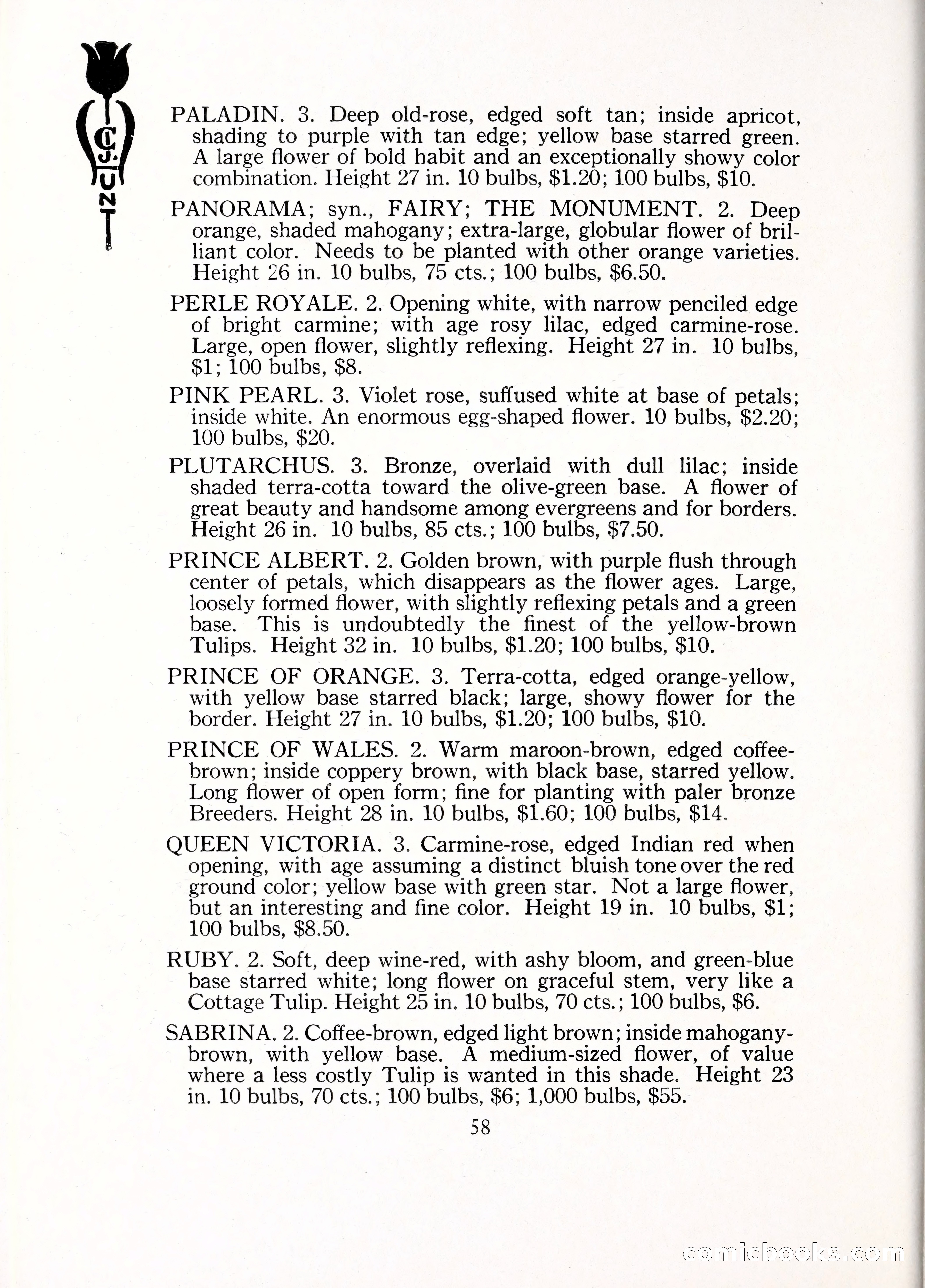 Blue Book of Bulbs, 1929 — page 85 of 128
